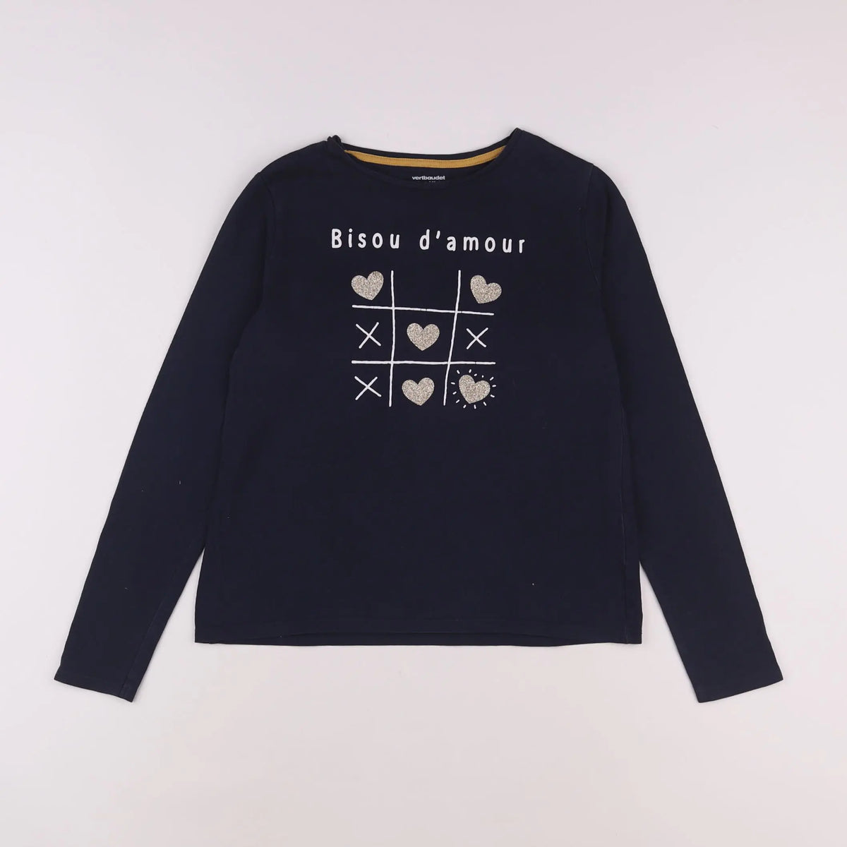 Vertbaudet - tee-shirt bleu - 10 ans