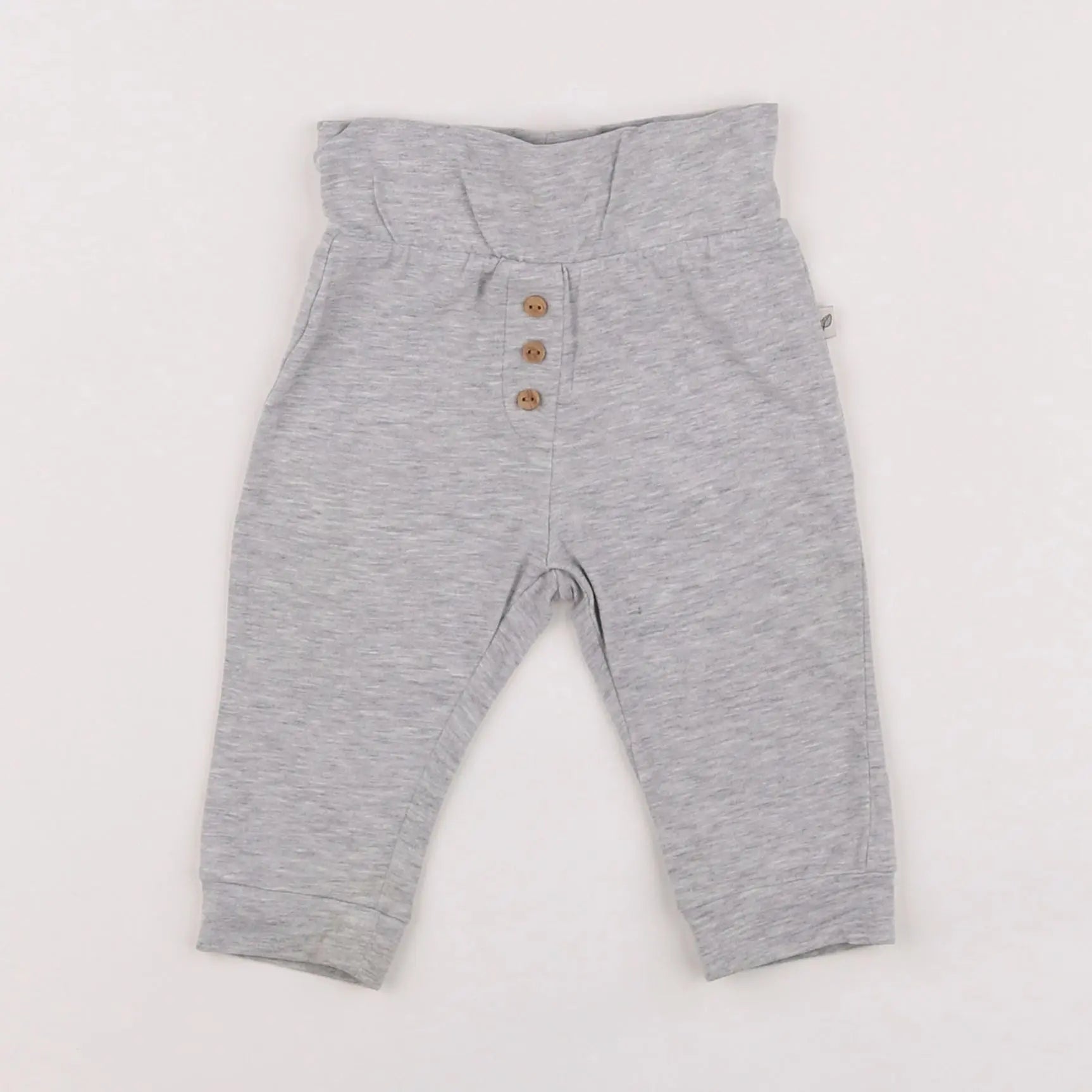 Vertbaudet - legging gris - 6 mois
