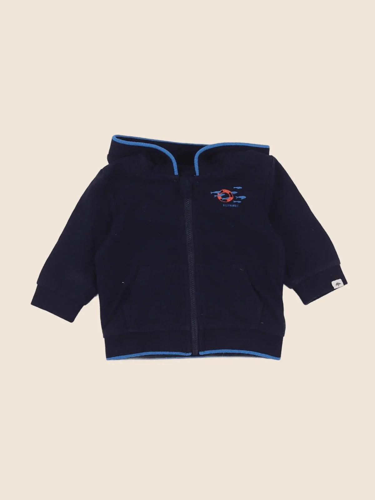 Billy Bandit - sweat bleu - 6 mois