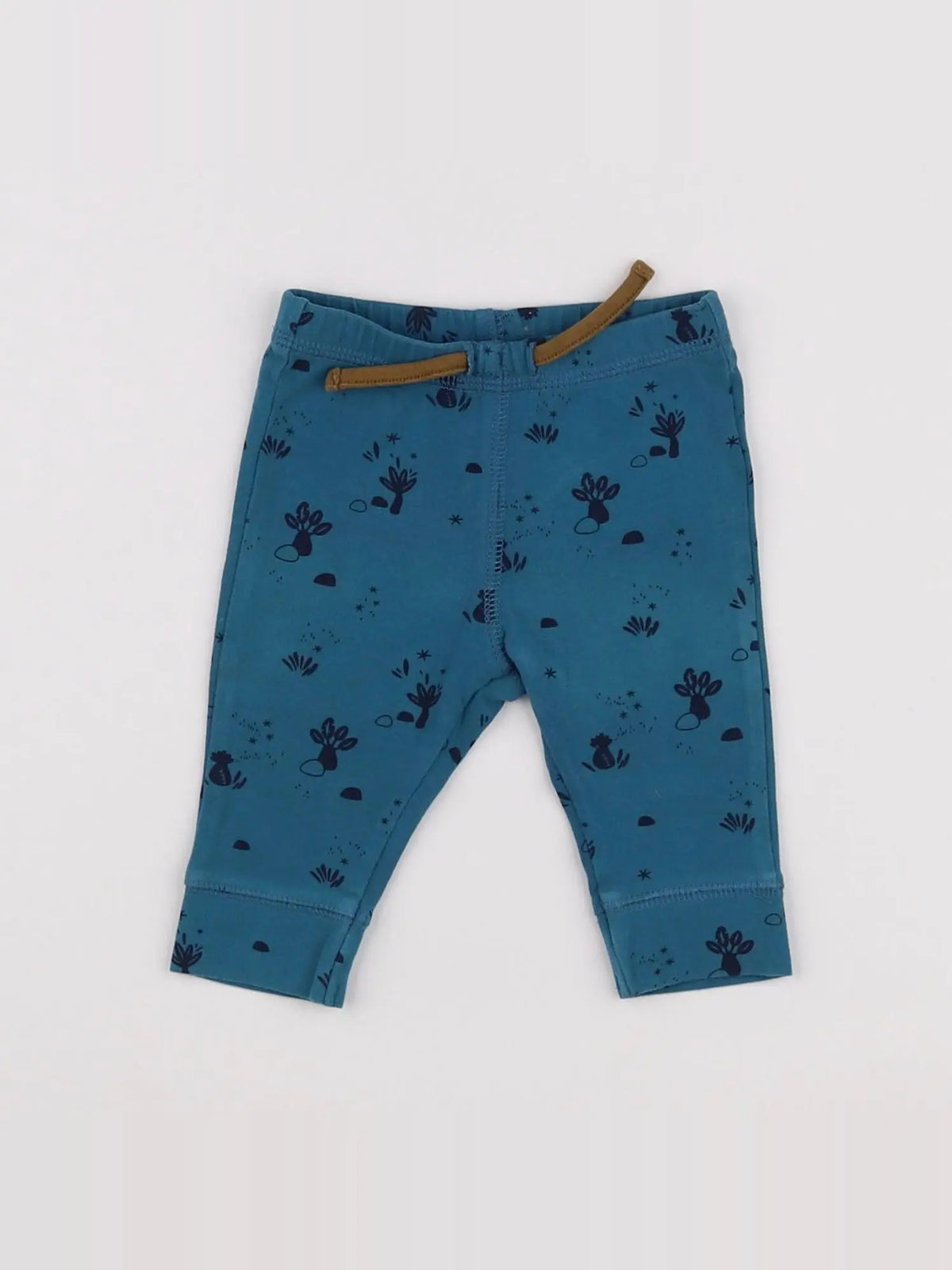 Moulin Roty - legging bleu - 3 mois