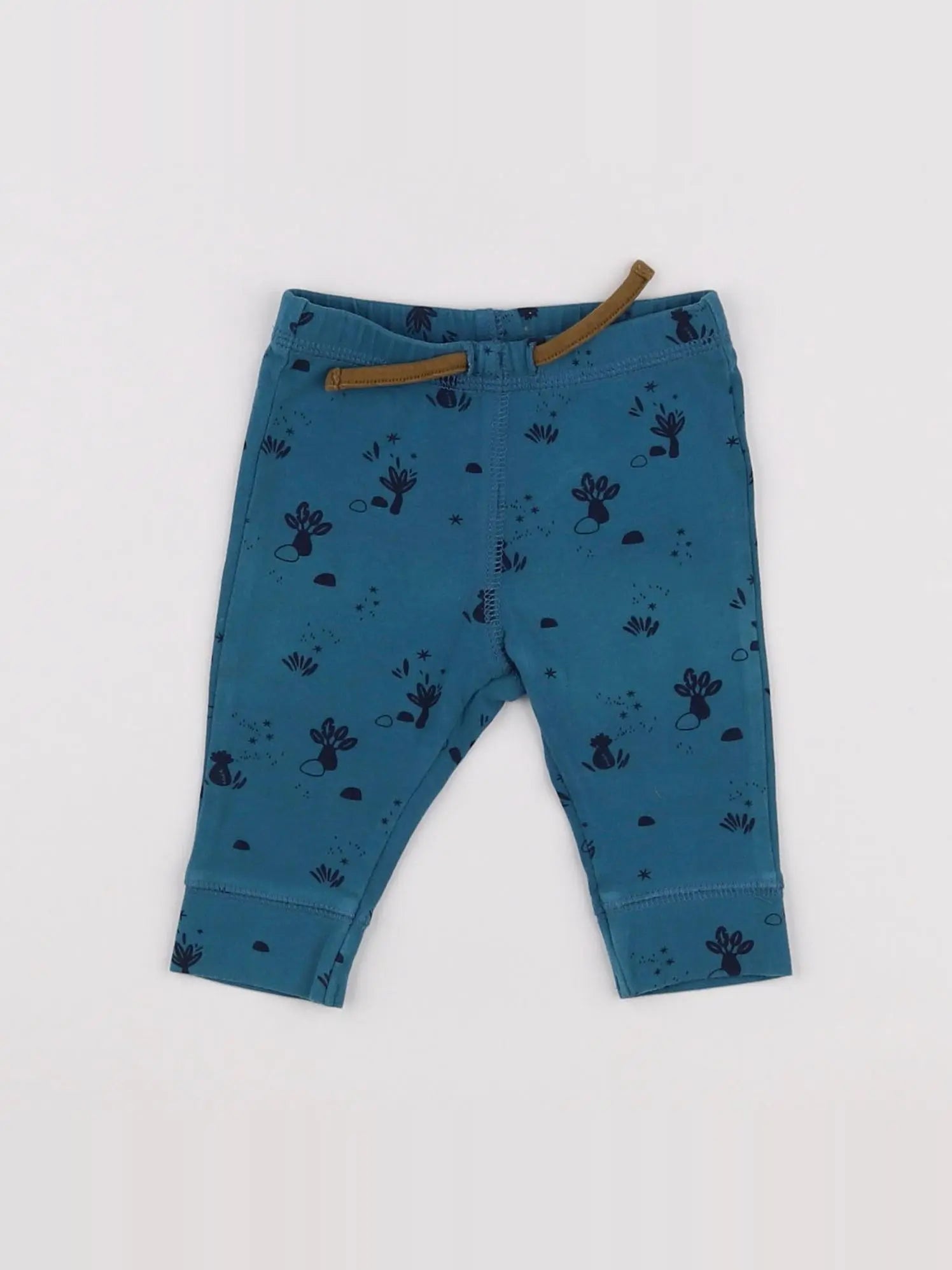 Moulin Roty - legging bleu - 3 mois