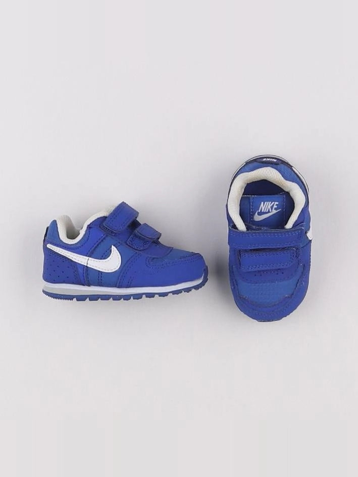 Nike - tennis à scratch/ lacets bleu - pointure 18
