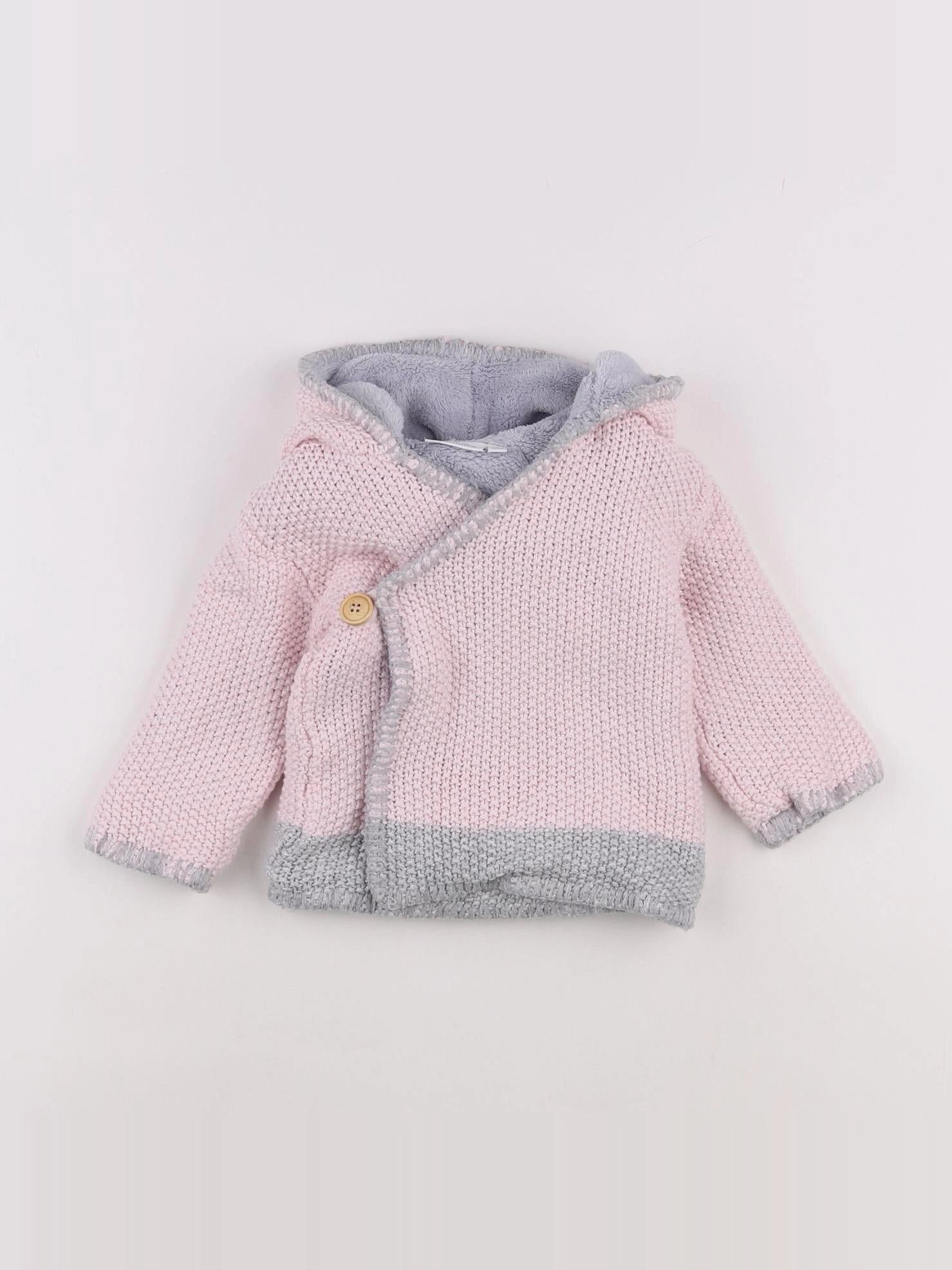 Noukie's - veste doublé rose - 9 mois