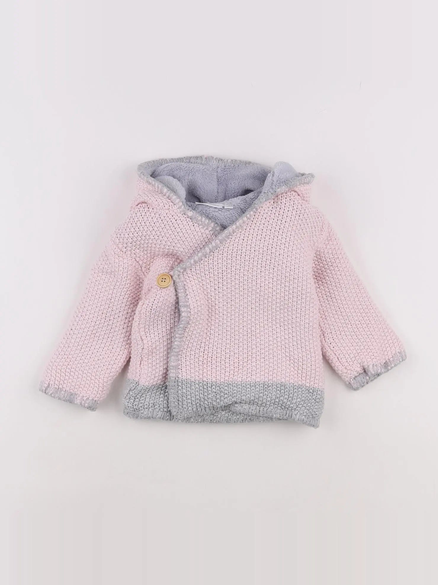 Noukie's - veste doublé rose - 9 mois