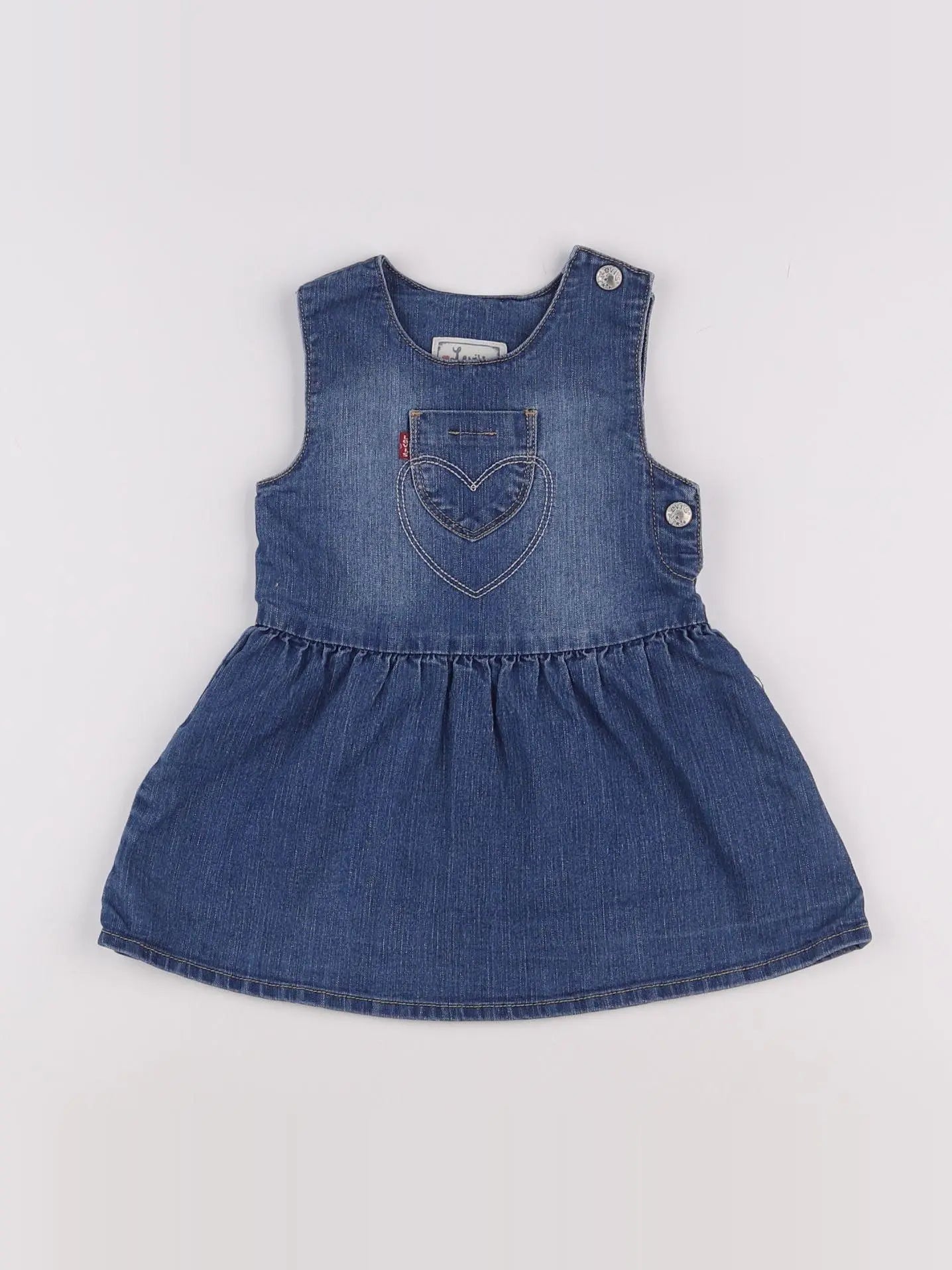 Levi's - robe bleu - 18 mois
