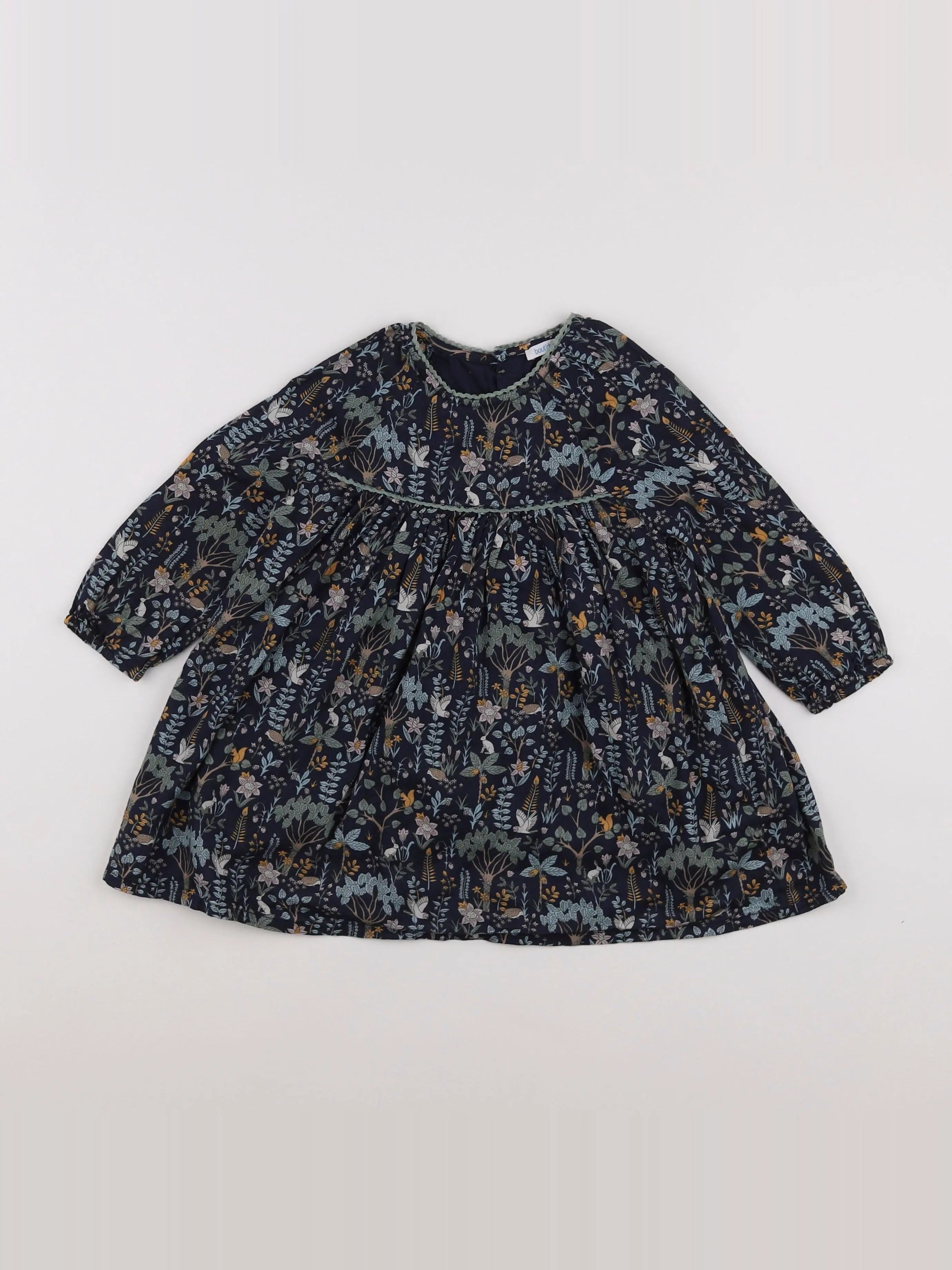 Boutchou - robe bleu - 18 mois