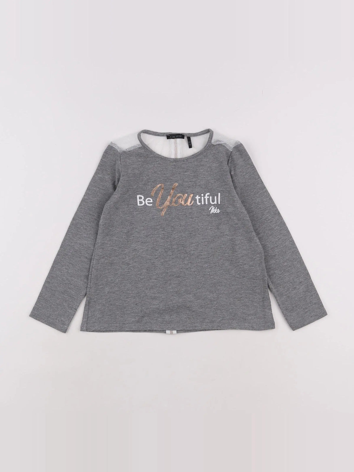 IKKS - tee-shirt gris - 6 ans
