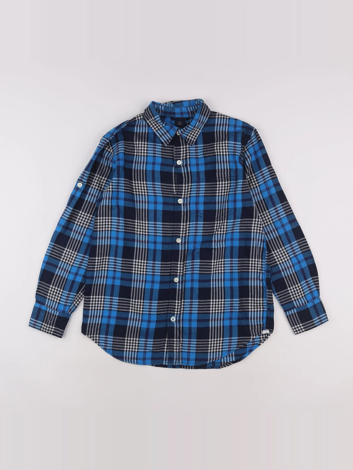 GAP - chemise bleu - 10/11 ans