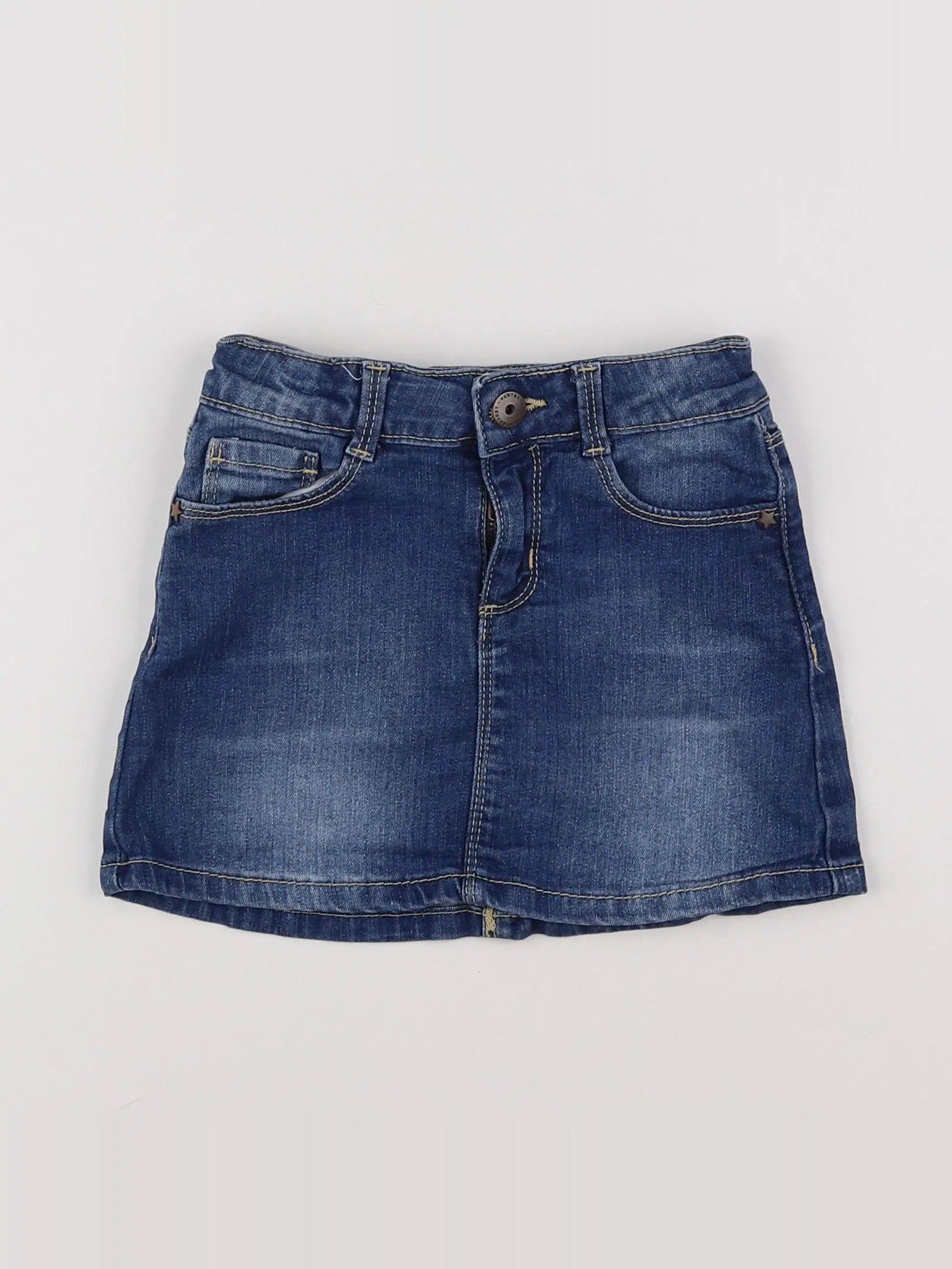 Vertbaudet - jupe bleu - 4 ans