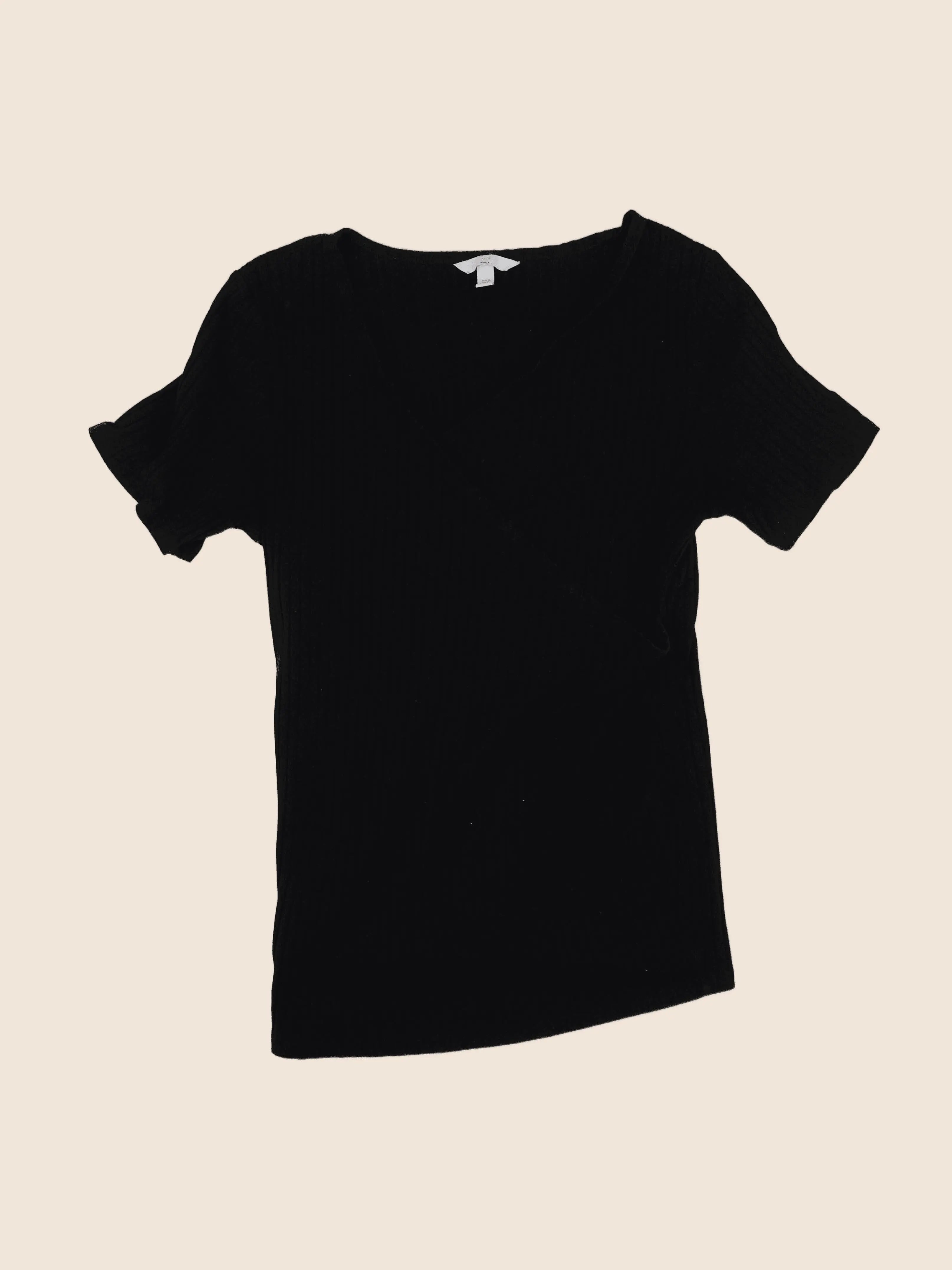 H&M - tee-shirt grossesse noir - 40