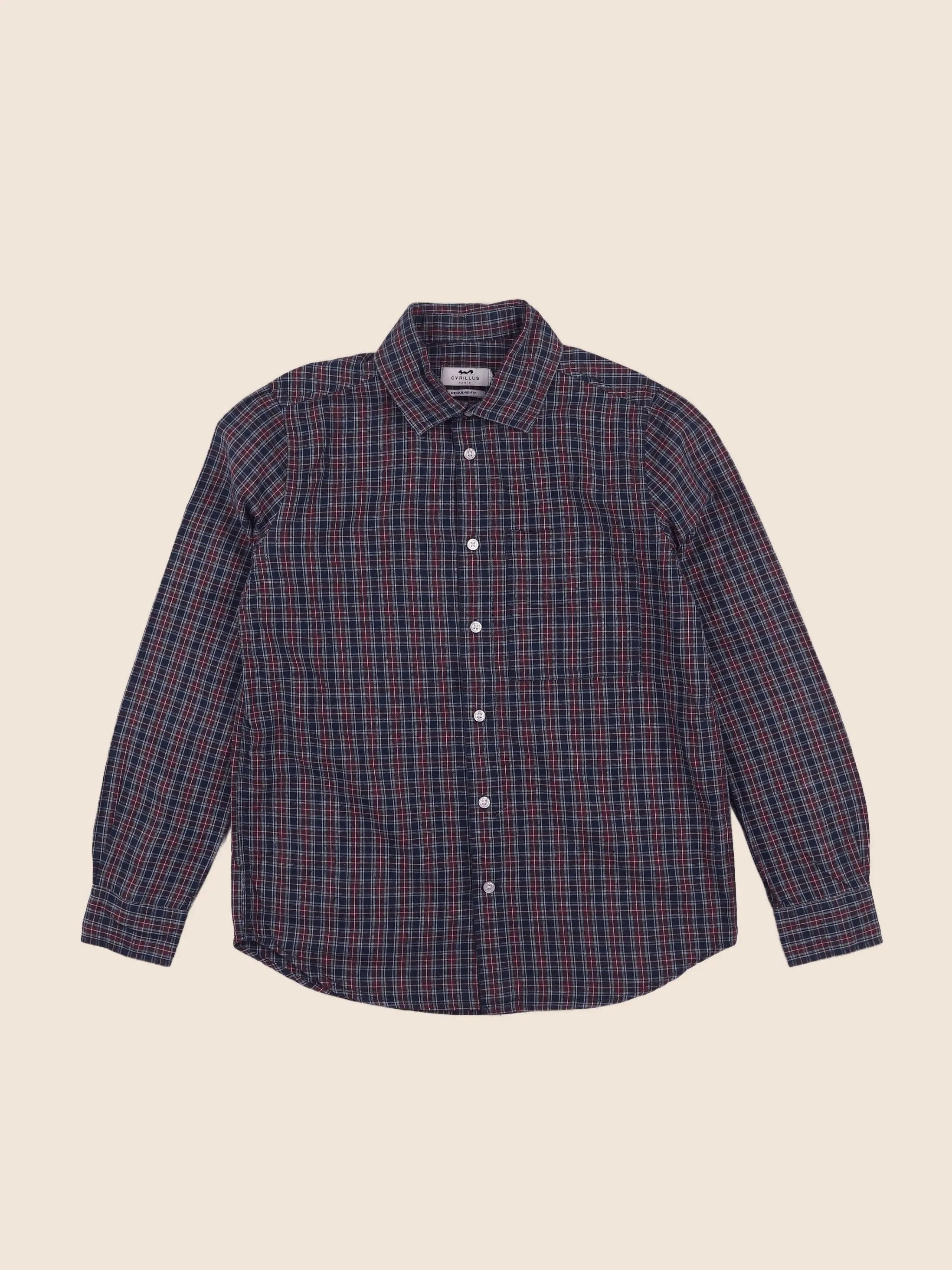 Cyrillus - chemise multicolore - 12 ans