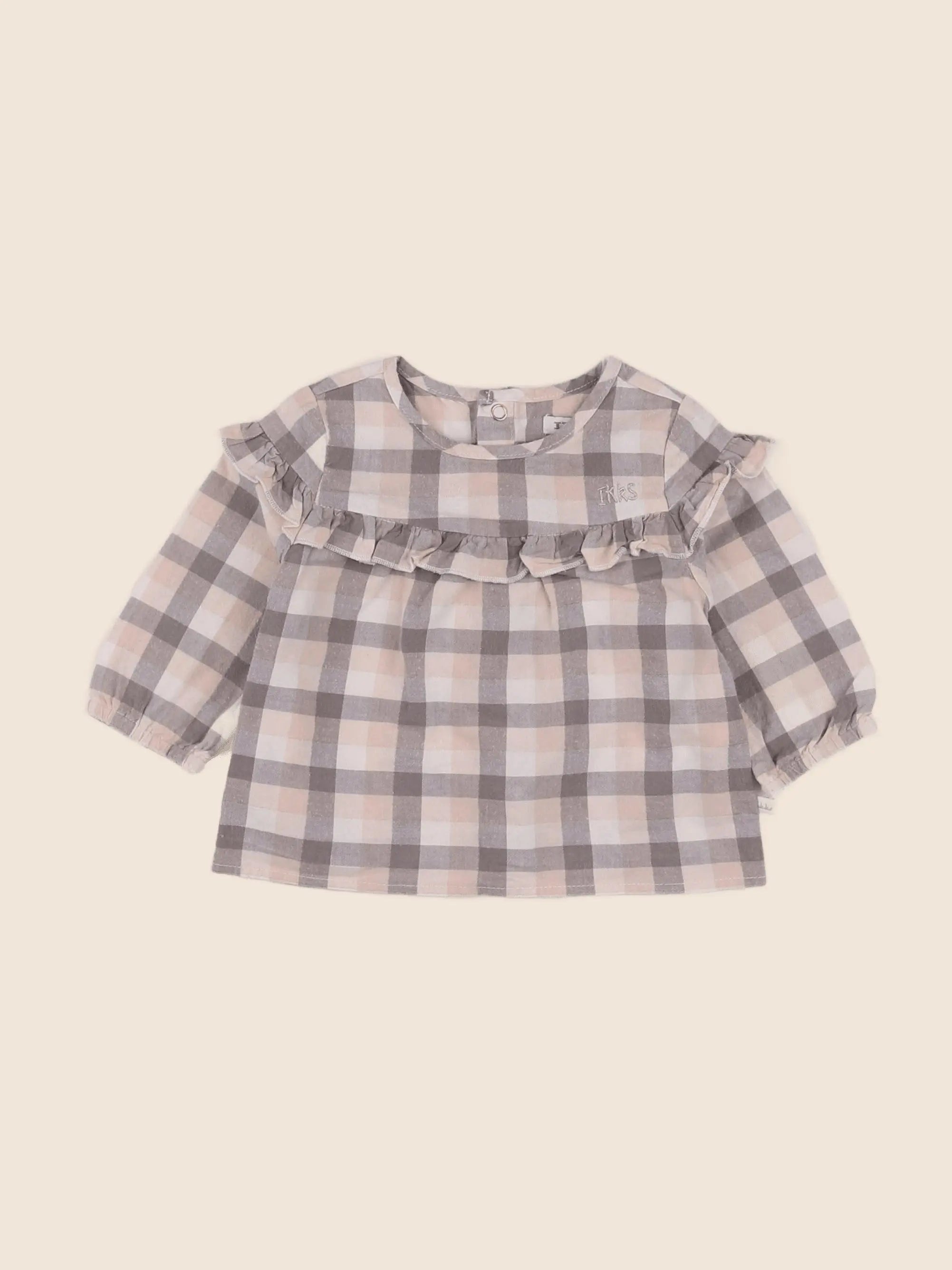 IKKS - blouse rose - 6 mois