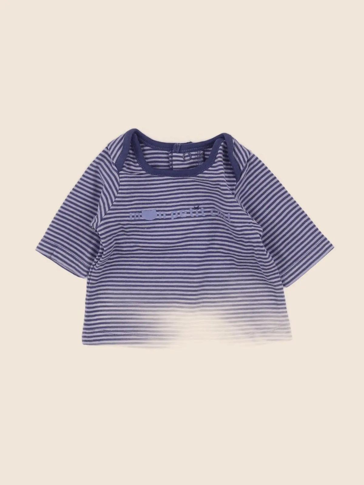 Natalys - tee-shirt violet - 0 mois