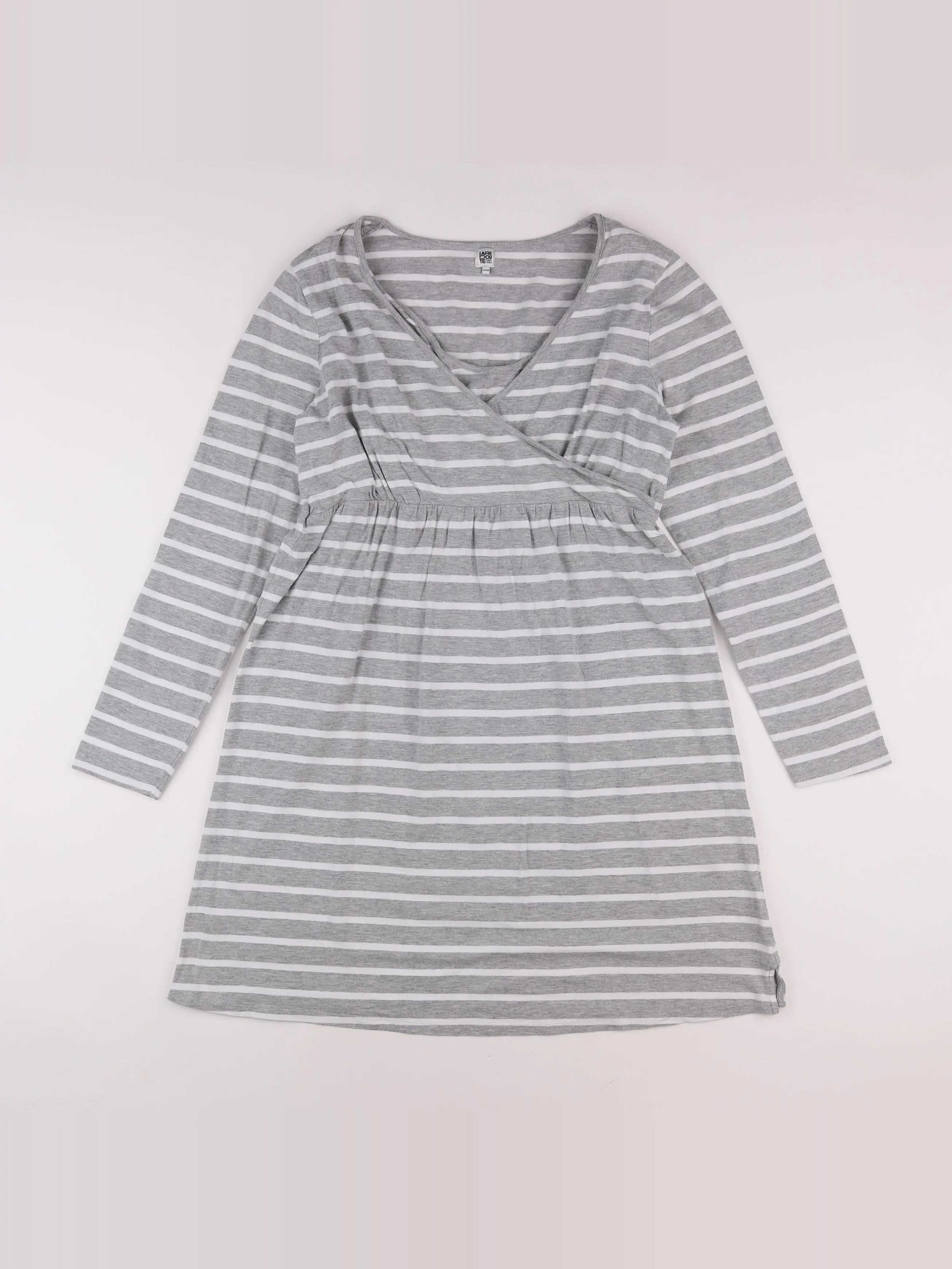 La redoute - tee-shirt grossesse gris - 42 à 44