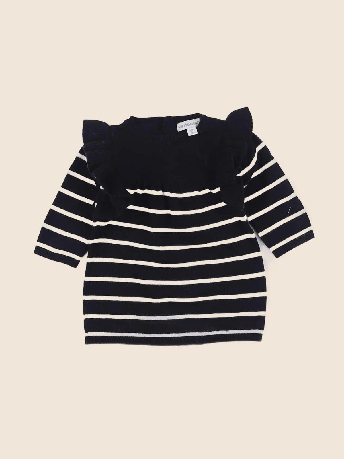 Vertbaudet - robe bleu - 3 mois
