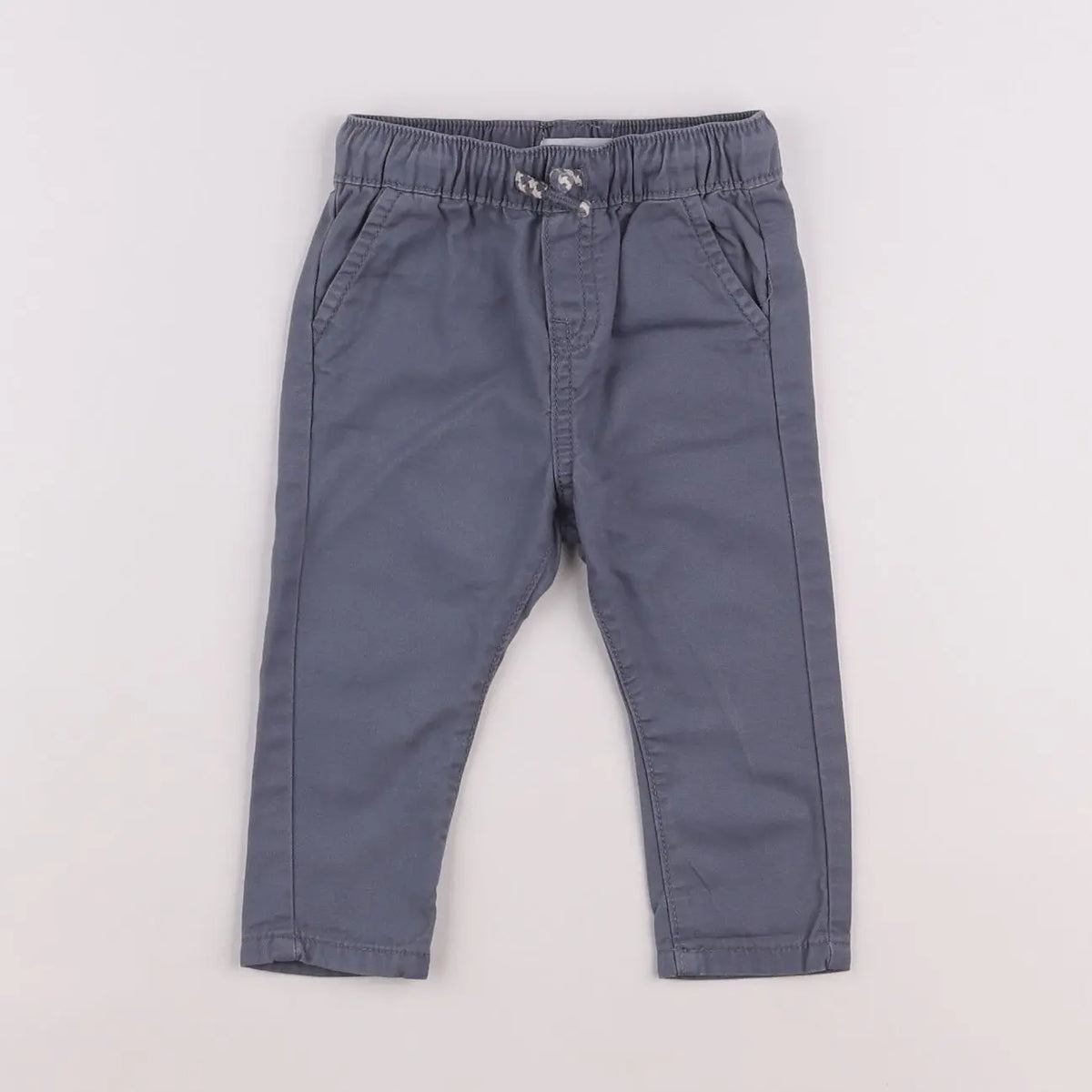 Vertbaudet - pantalon bleu - 6 mois
