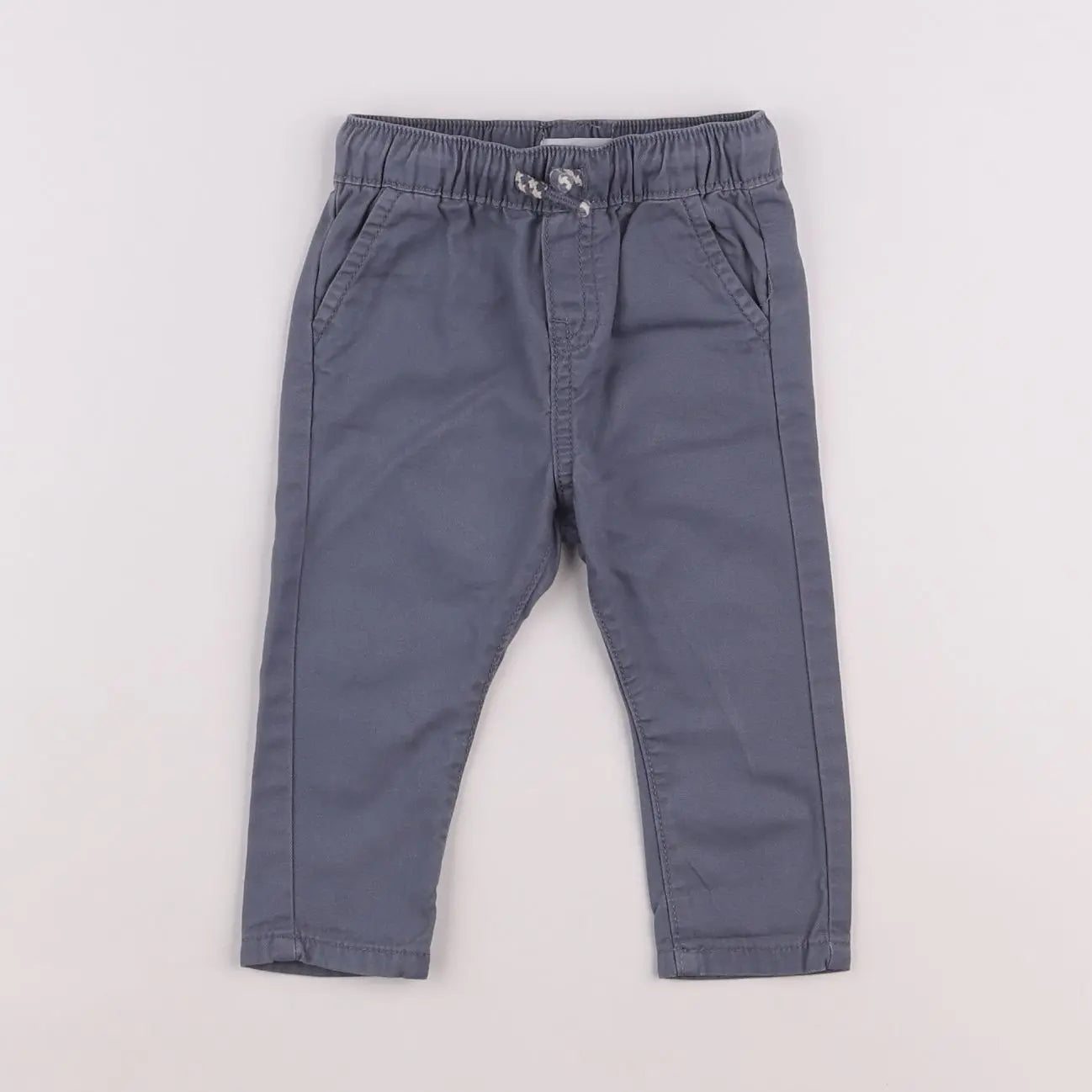 Vertbaudet - pantalon bleu - 6 mois