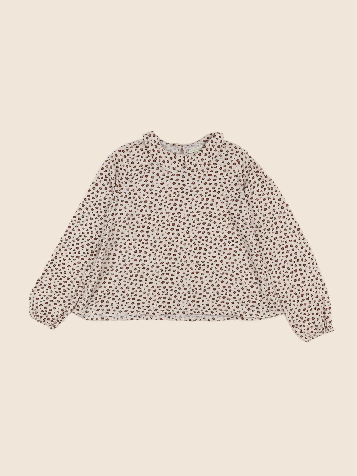 Vertbaudet - tee-shirt beige - 14 ans