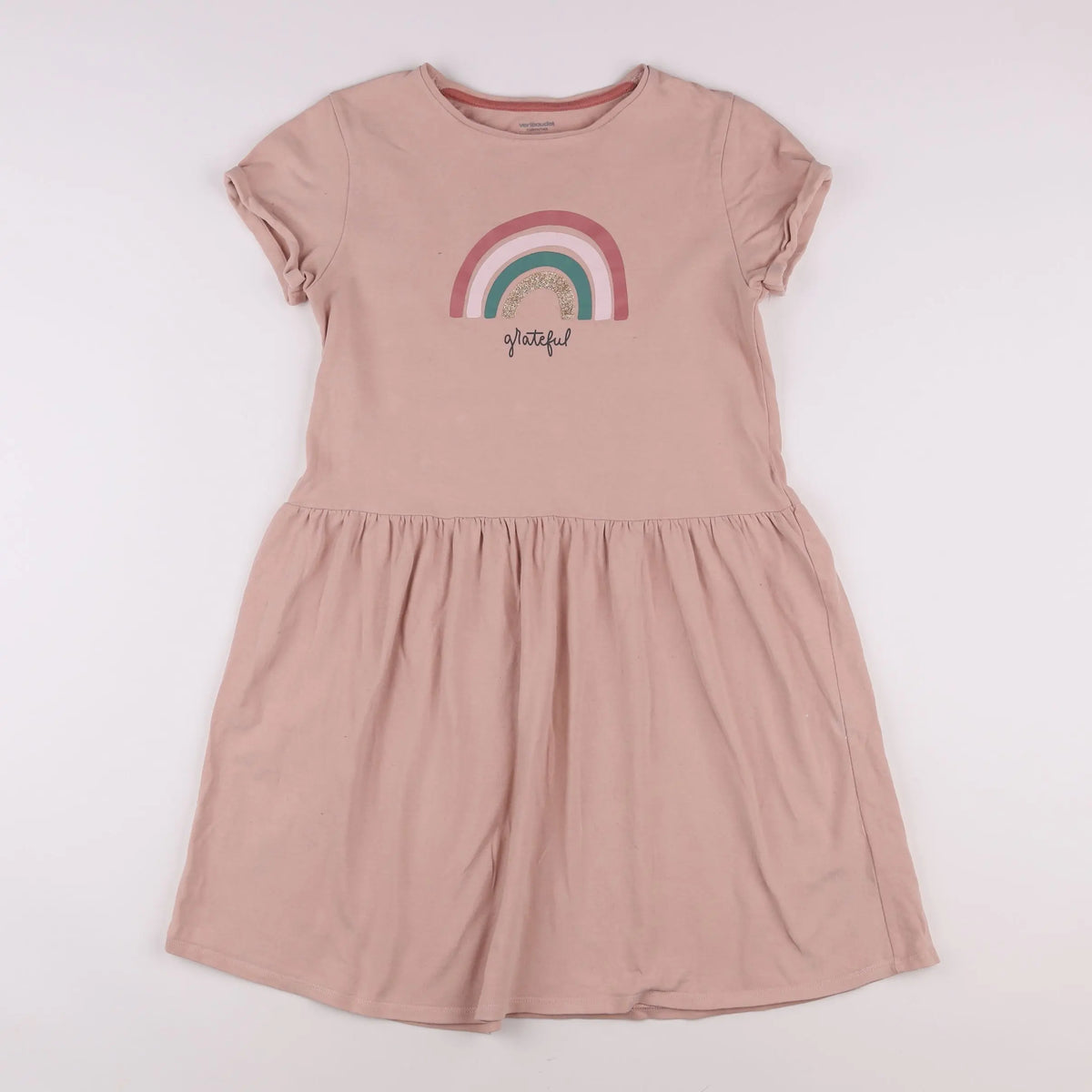Vertbaudet - robe rose - 14 ans