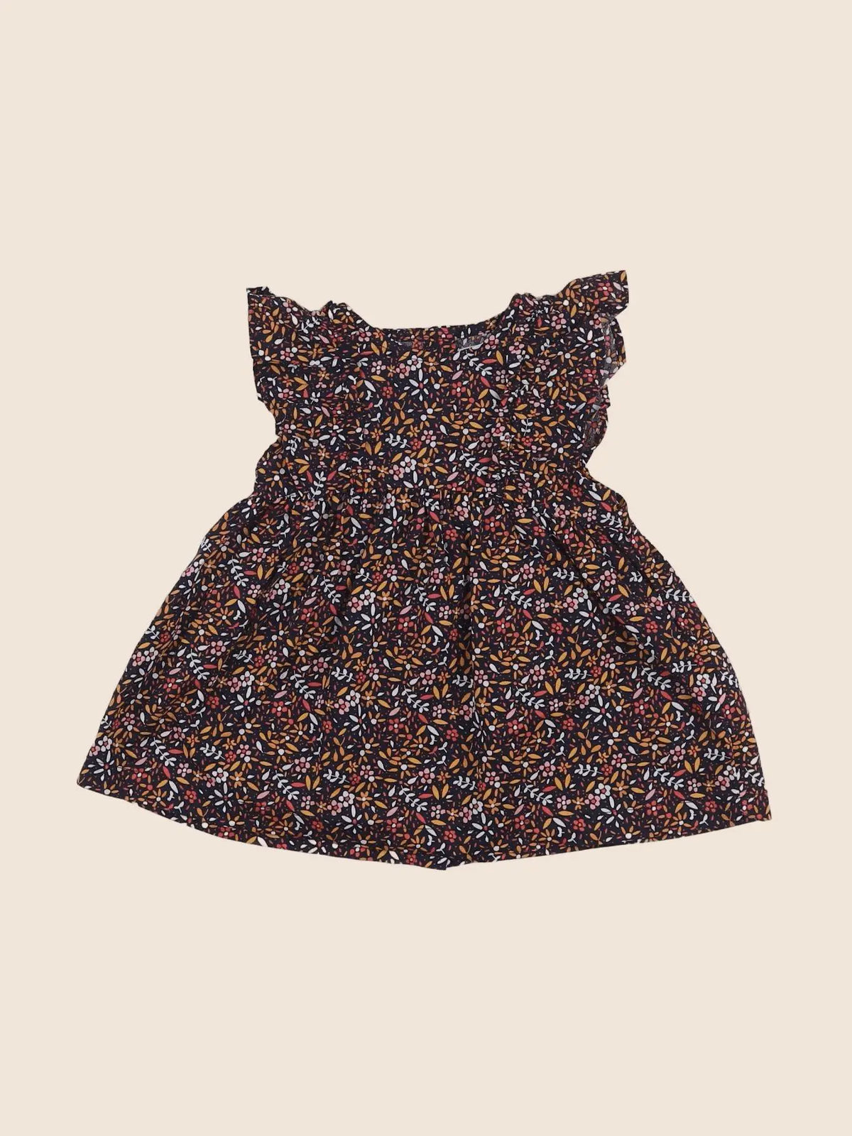 Vertbaudet - robe multicolore - 3 mois