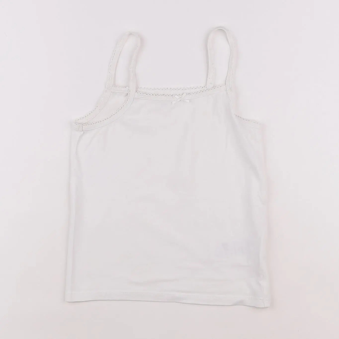 Vertbaudet - maillot de corps blanc - 8 ans
