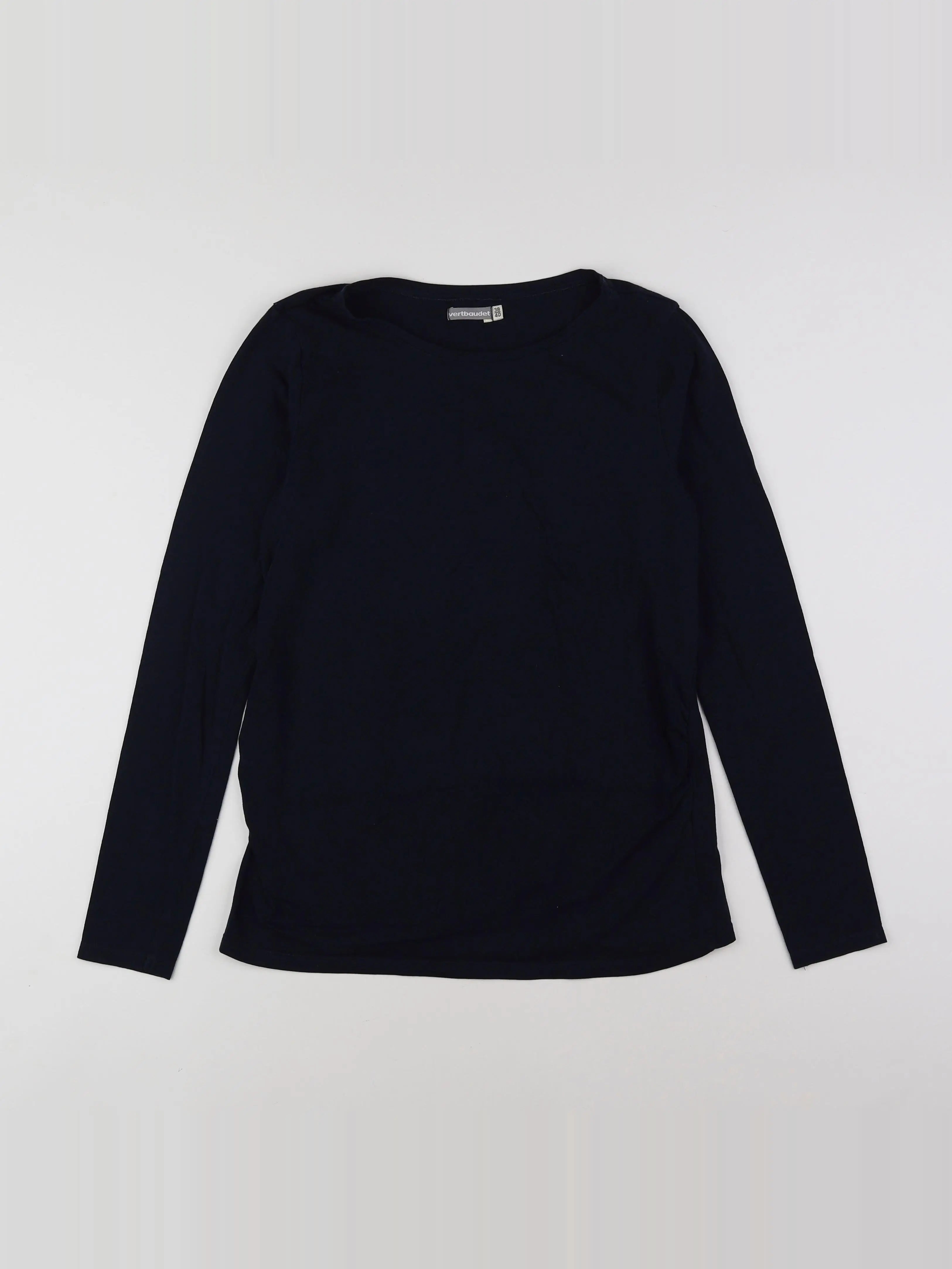 Vertbaudet - tee-shirt grossesse bleu - 38 à 40