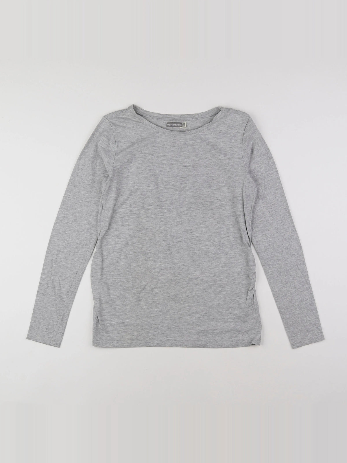 Vertbaudet - tee-shirt grossesse gris - 38 à 40