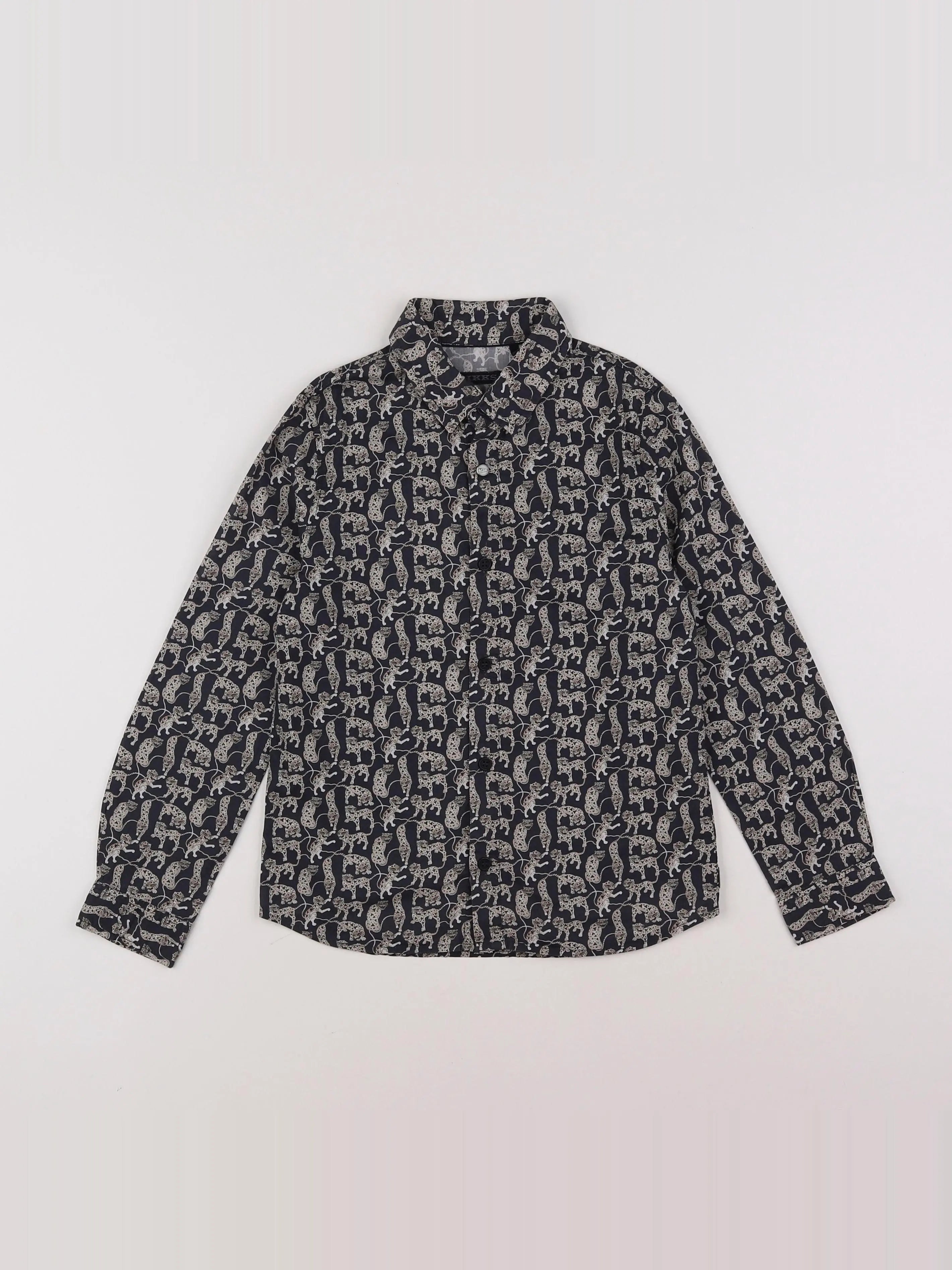IKKS - chemise marron - 6 ans