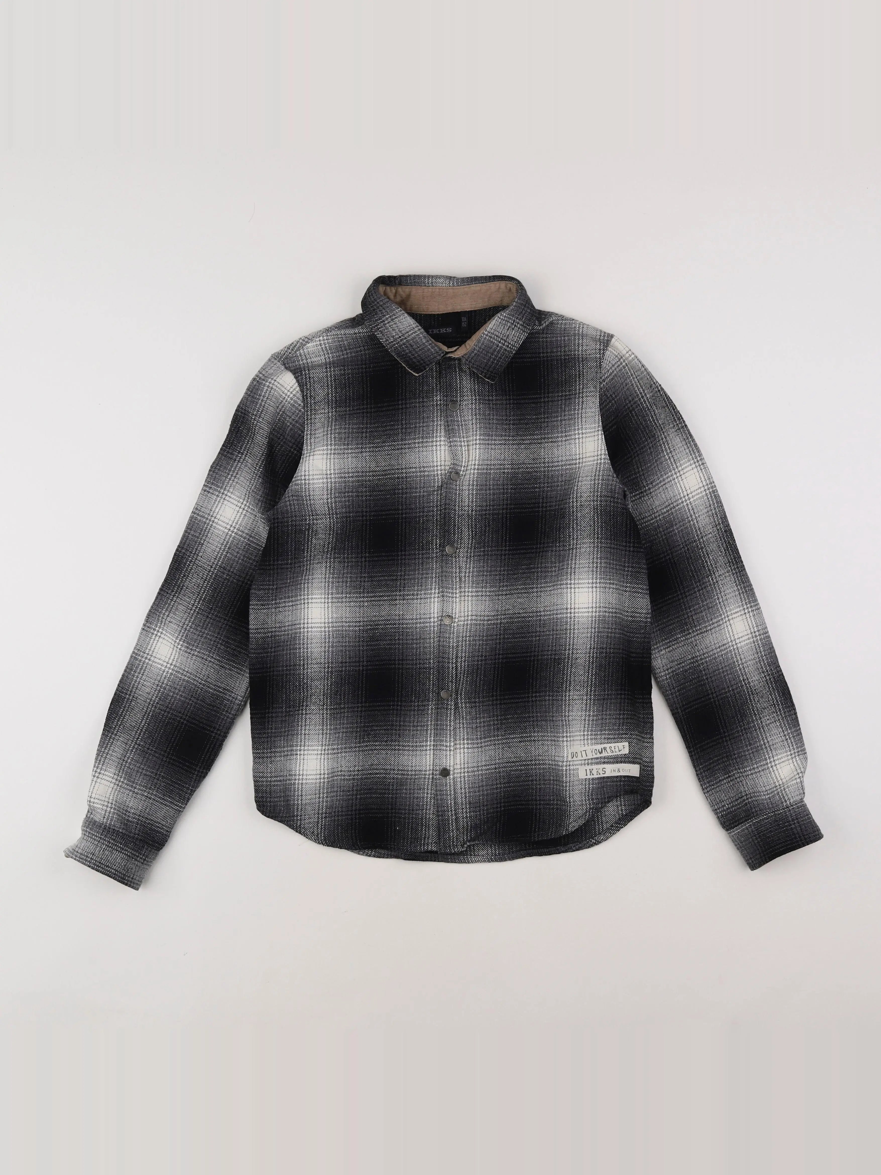 IKKS - chemise gris - 12 ans