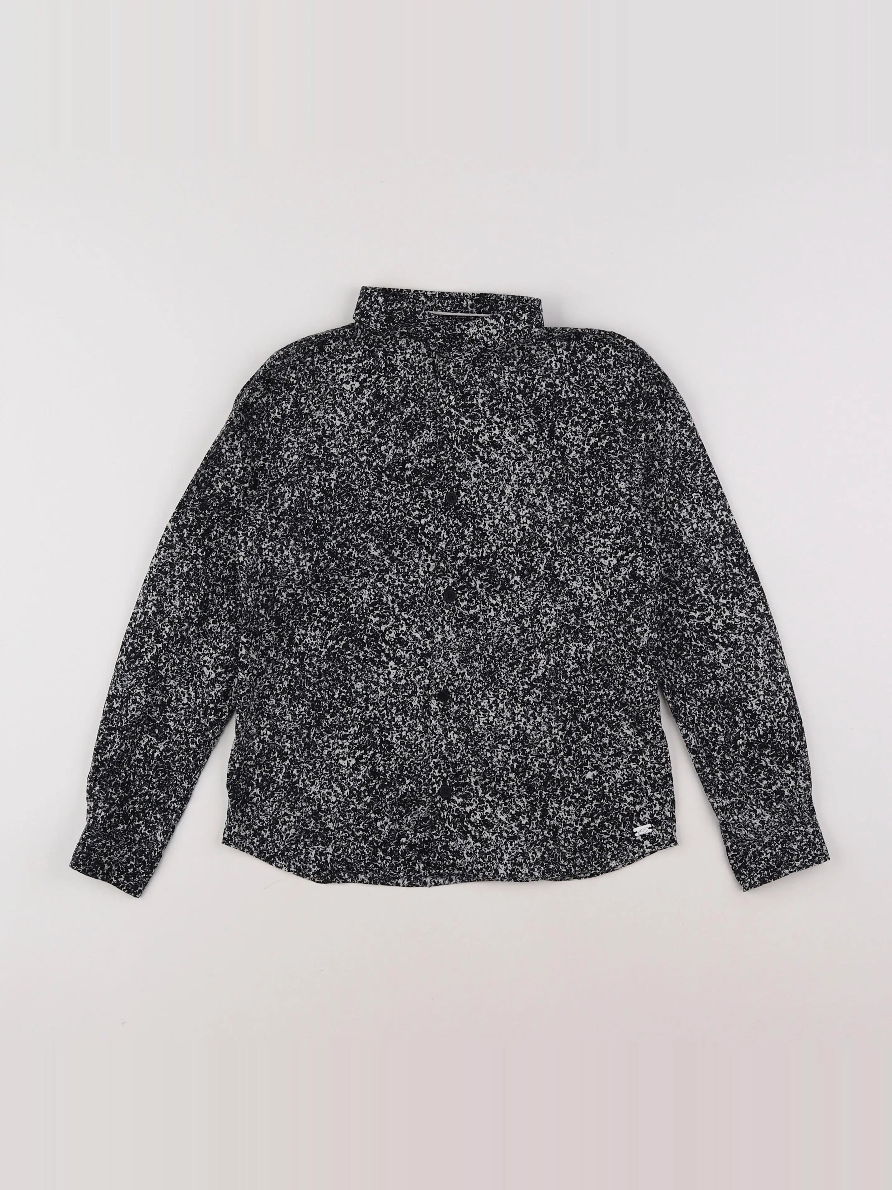 IKKS - chemise noir - 8 ans