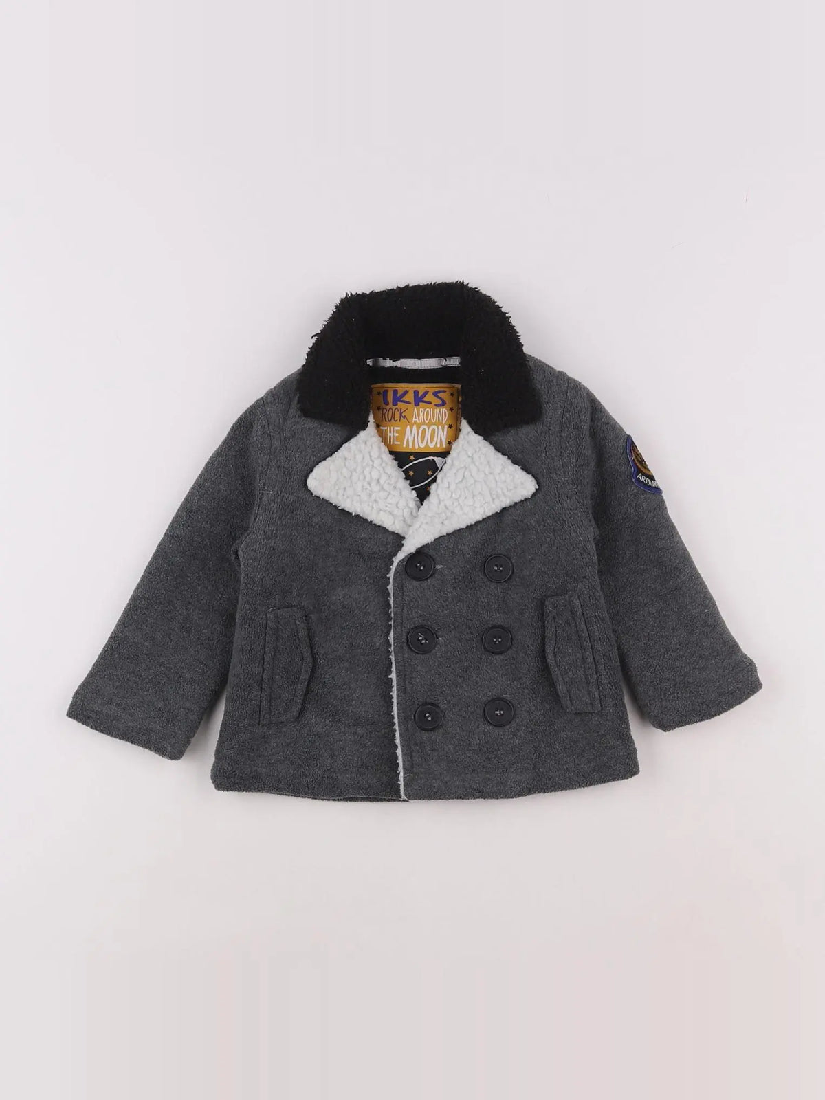 IKKS - veste gris - 12 mois