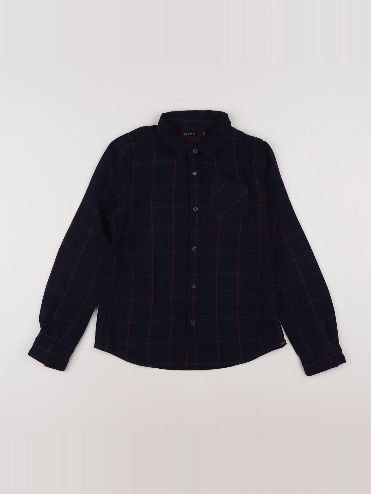 IKKS - chemise bleu - 8 ans