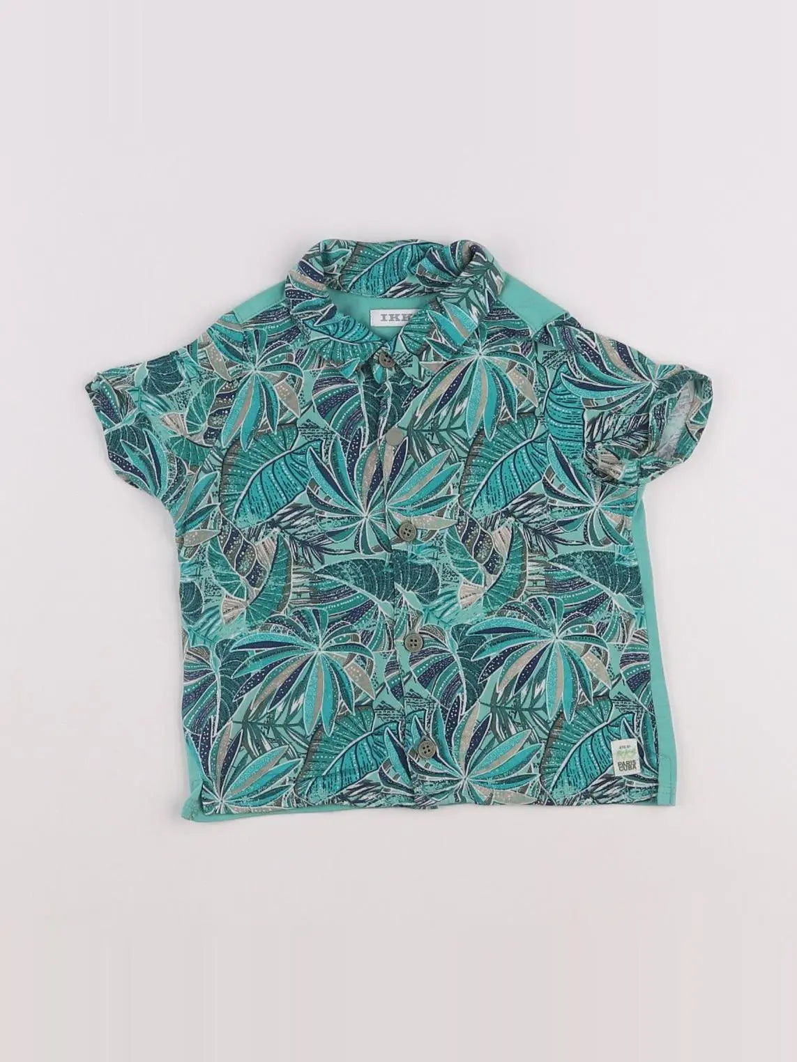 IKKS - chemise vert - 6 mois