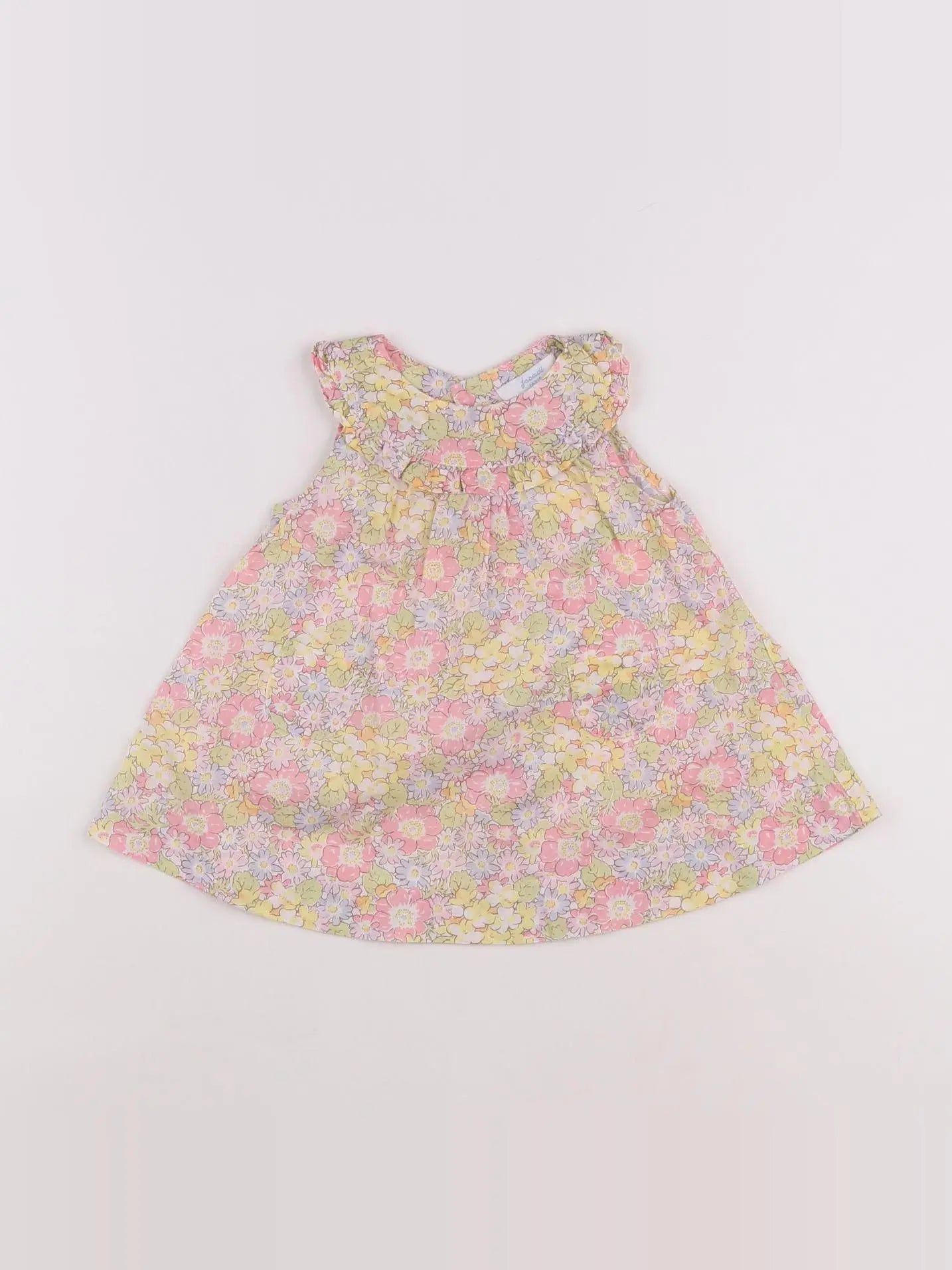 Jacadi - robe liberty multicolore - 3 mois