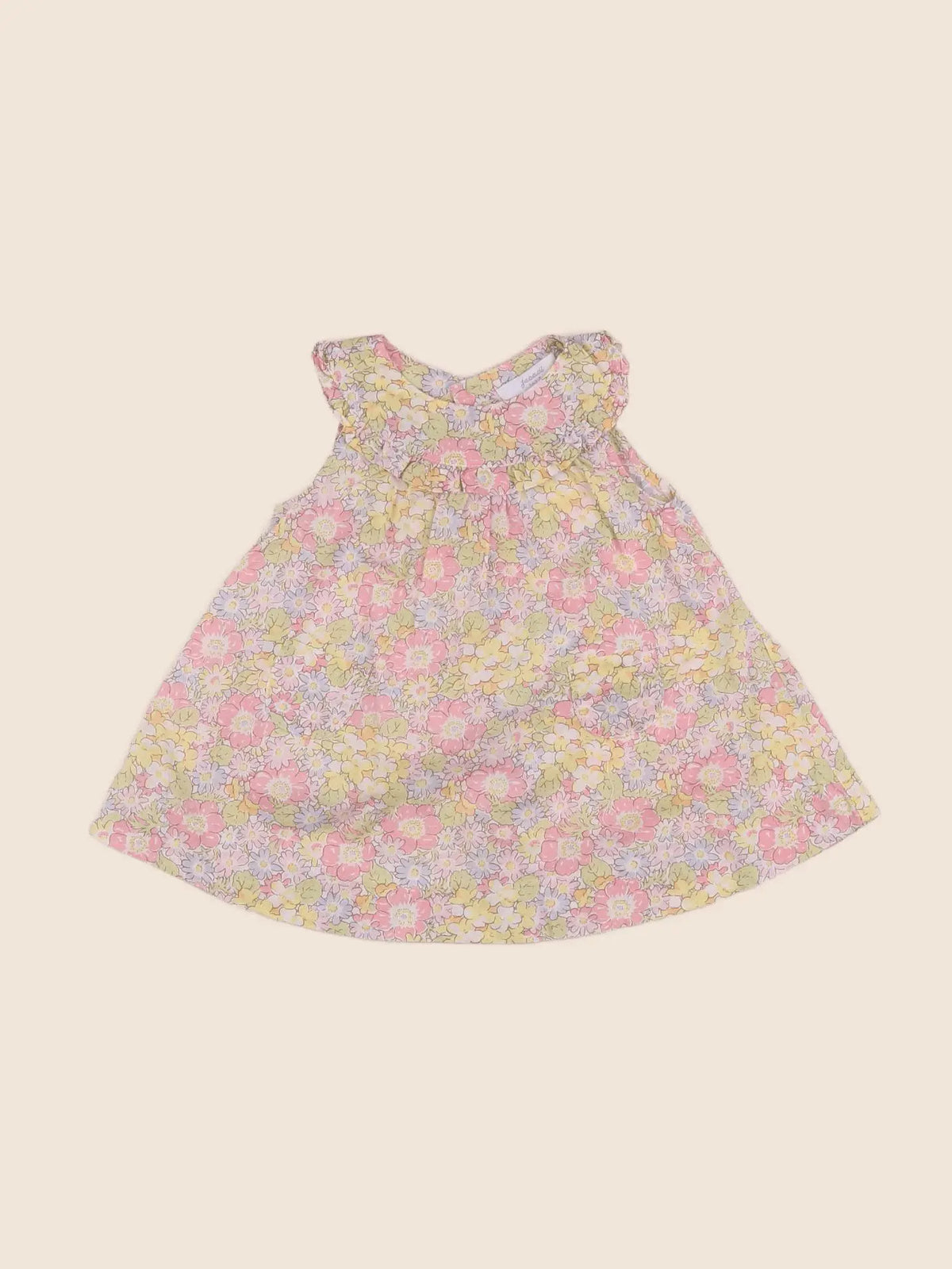 Jacadi - robe liberty multicolore - 3 mois