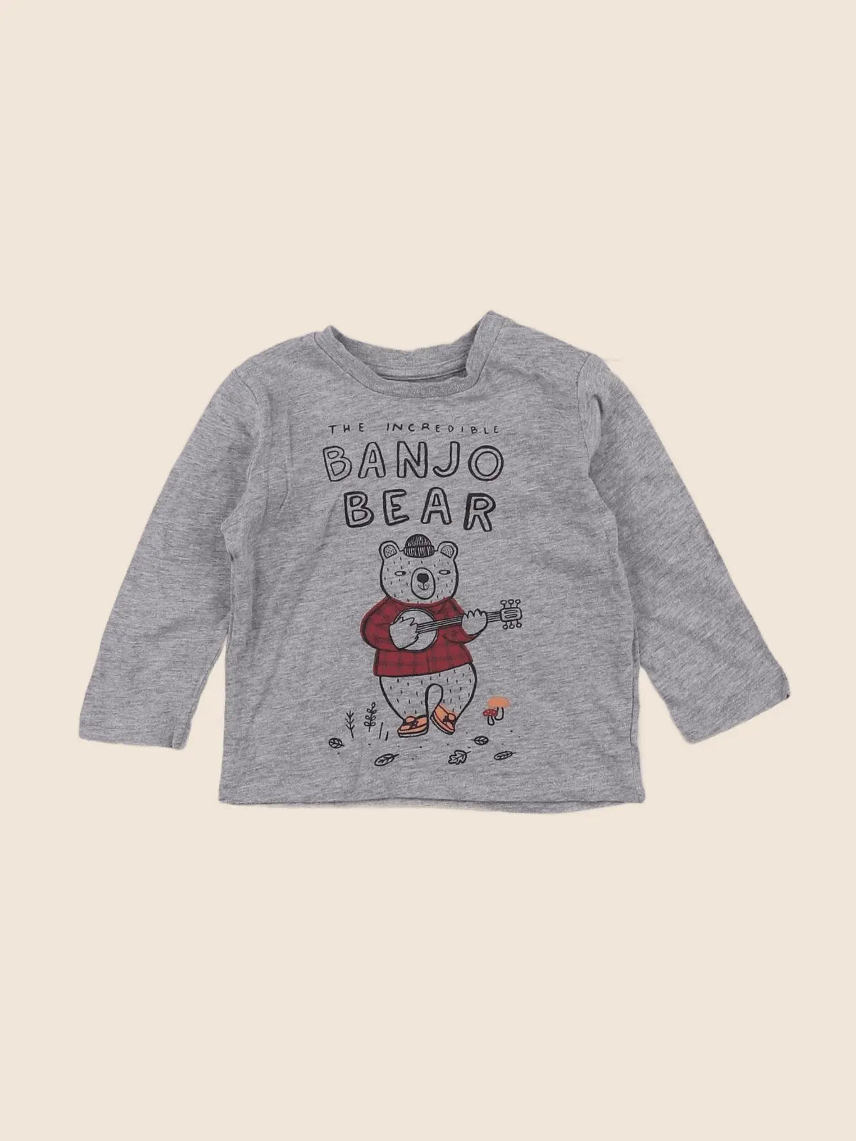 Boutchou - tee-shirt gris - 6 mois