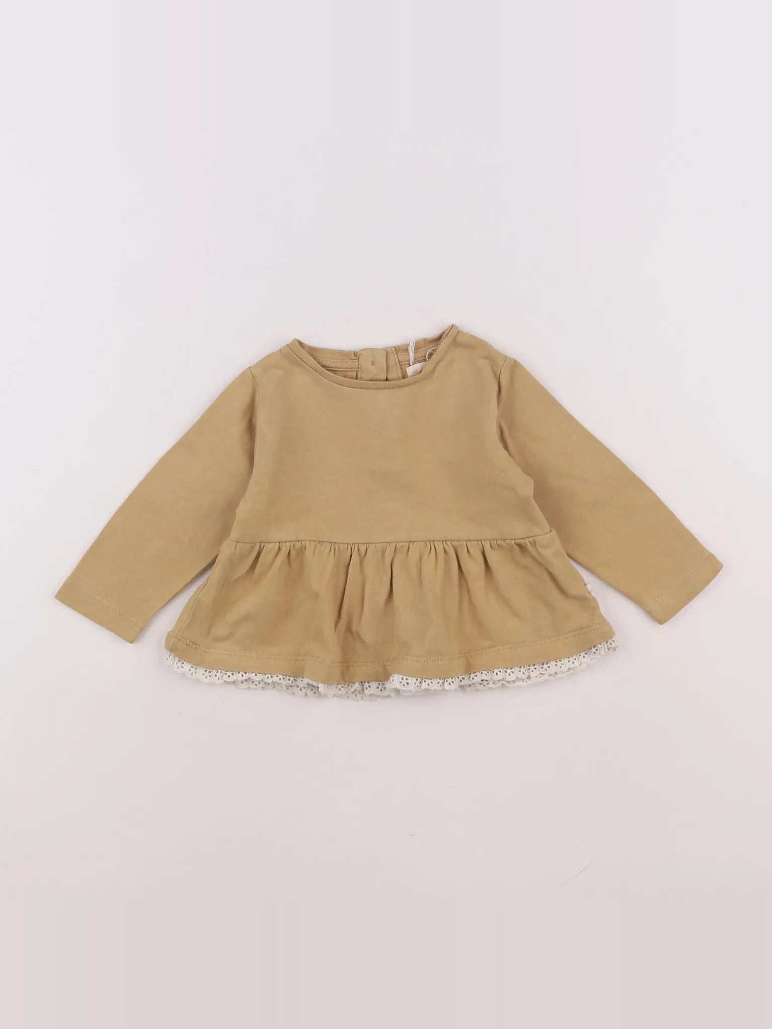 Les Petites Choses - tee-shirt marron - 3 mois