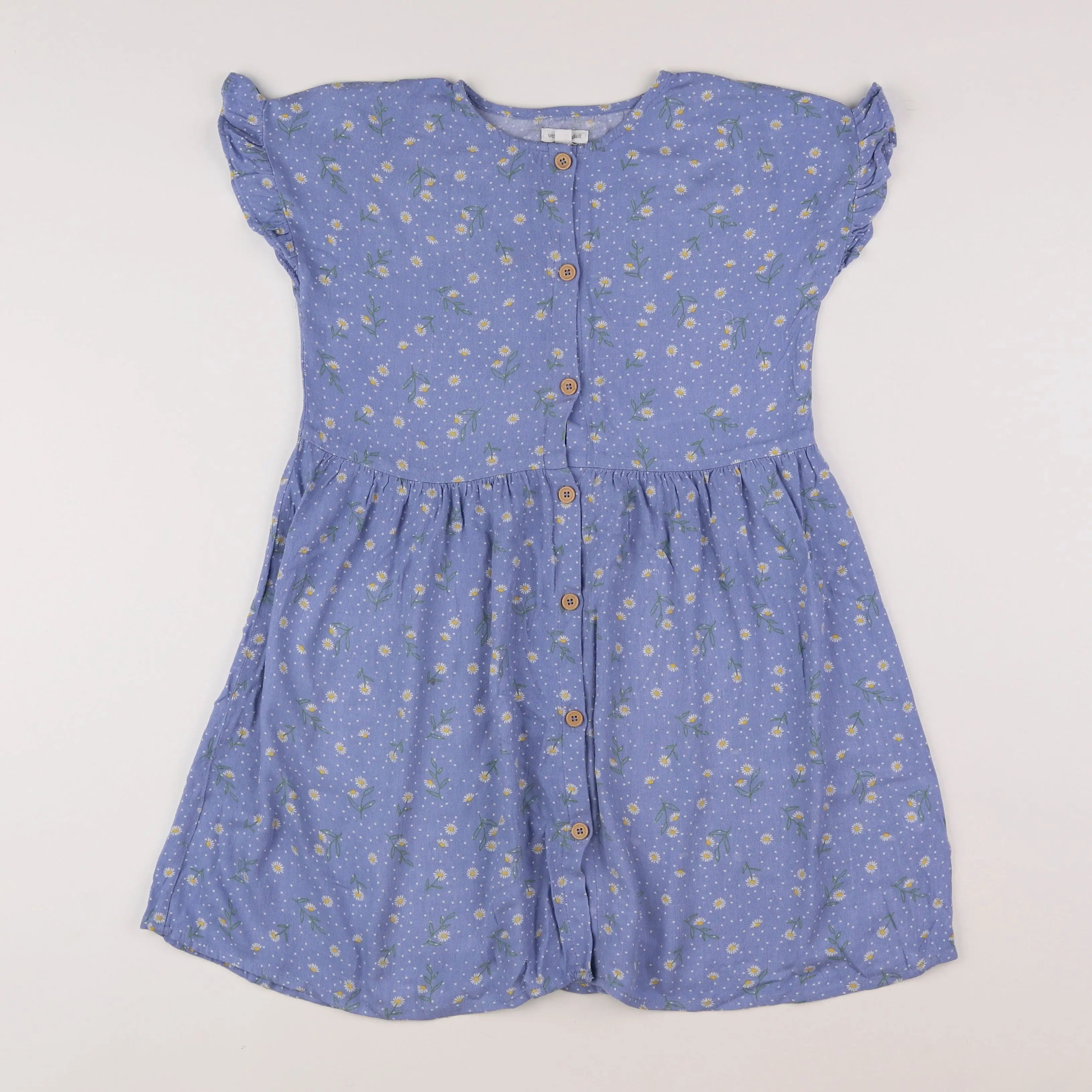 Vertbaudet - robe bleu - 10 ans
