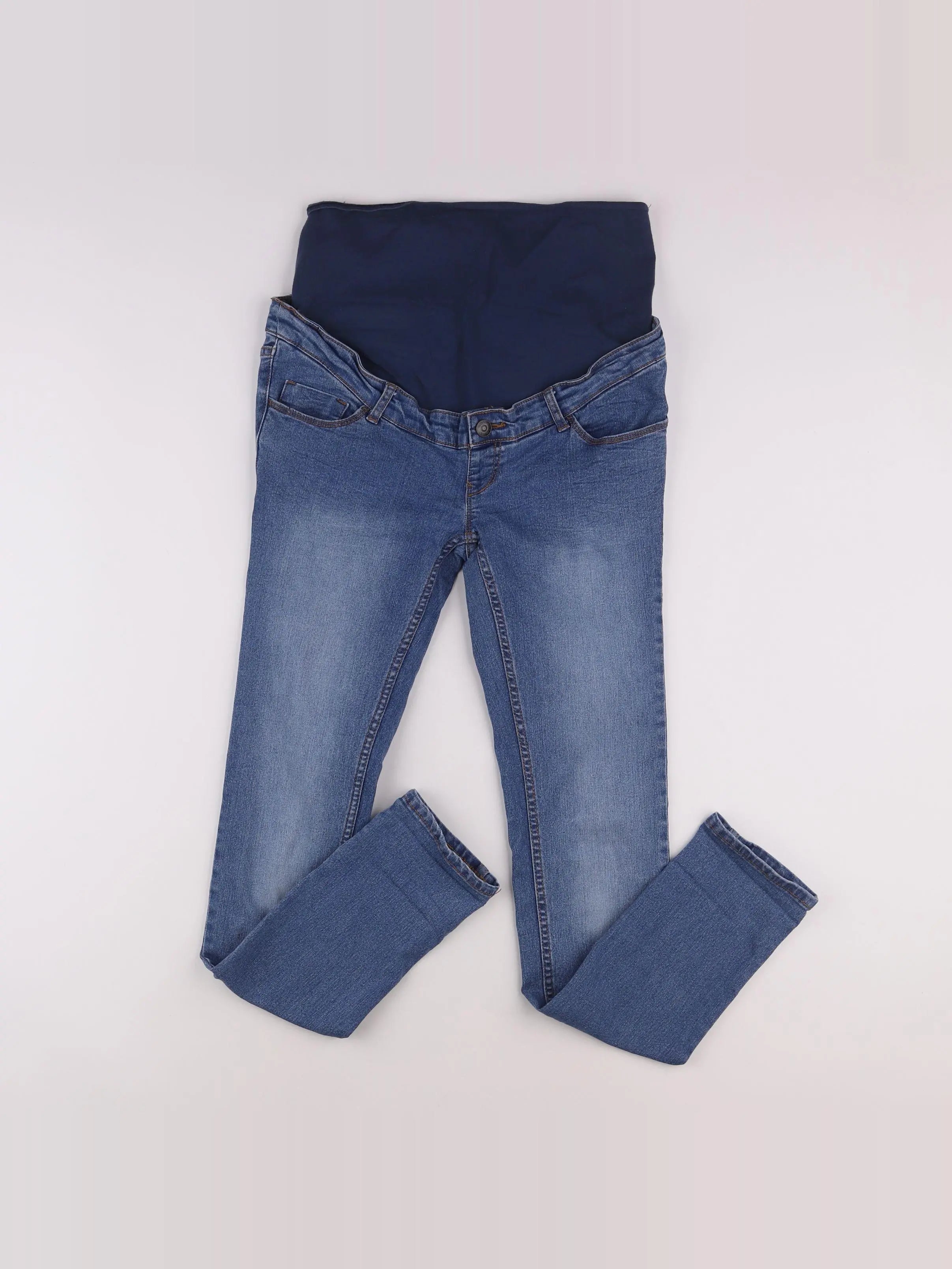 Kiabi - jean grossesse bleu - 36