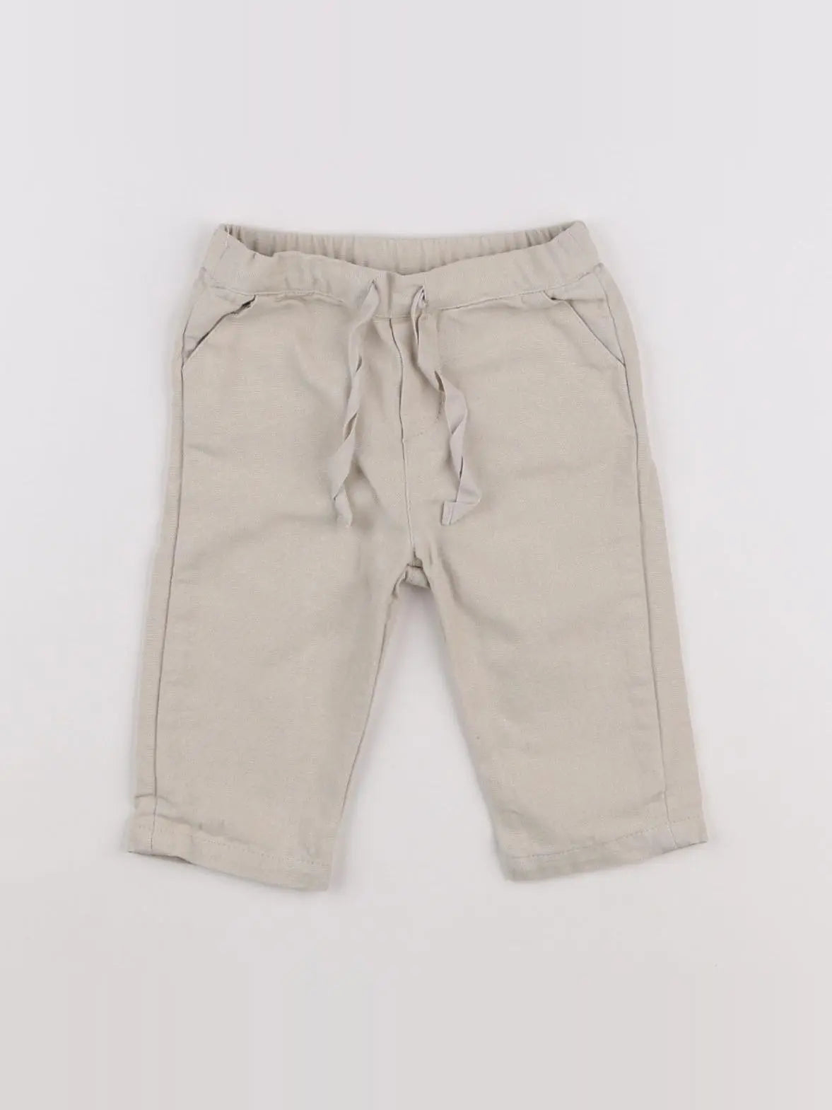 Natalys - pantalon beige - 9 mois