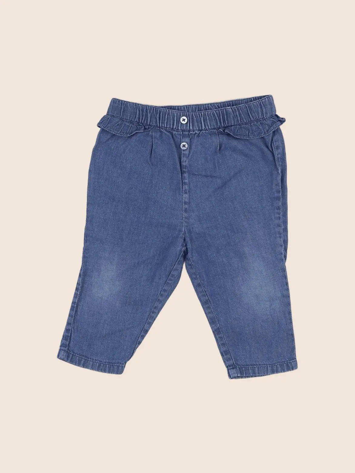 Natalys - sarouel bleu - 6 mois