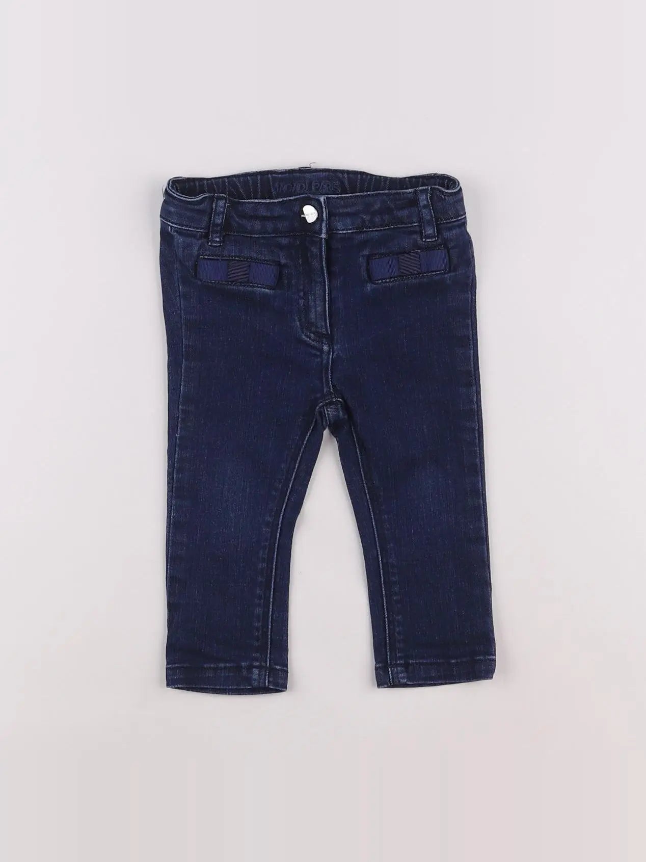 Jacadi - jean bleu - 12 mois