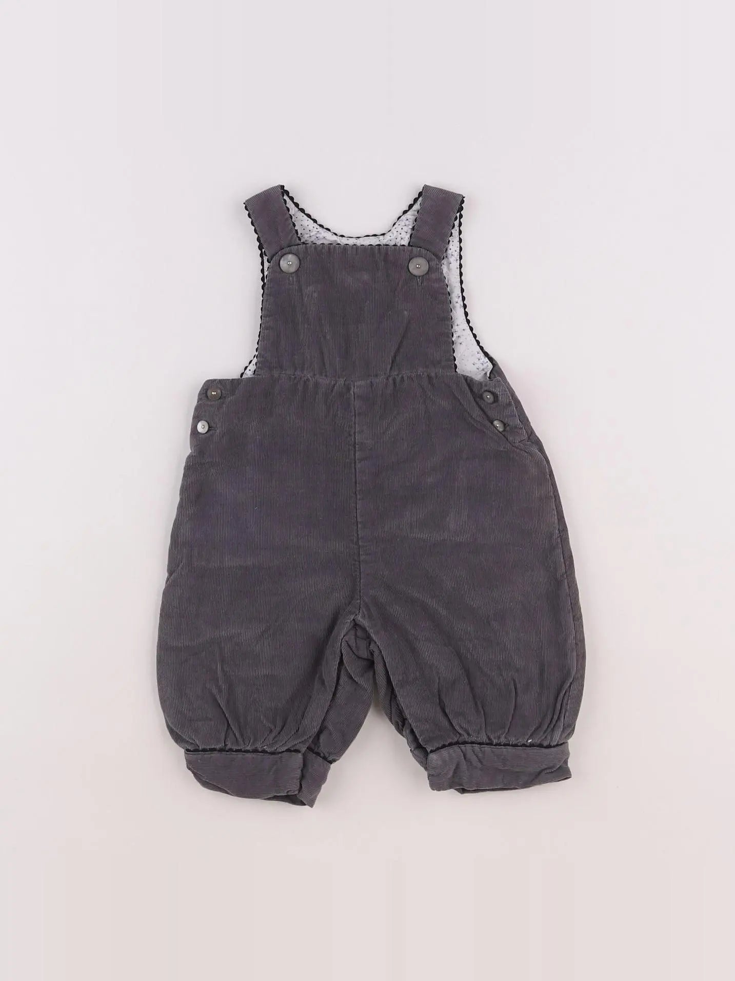 Jacadi - salopette marron - 3 mois