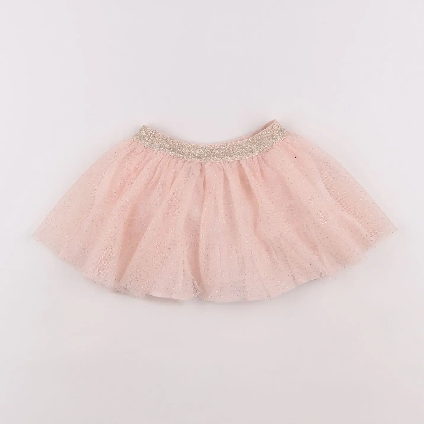 Vertbaudet - jupe rose - 12 mois