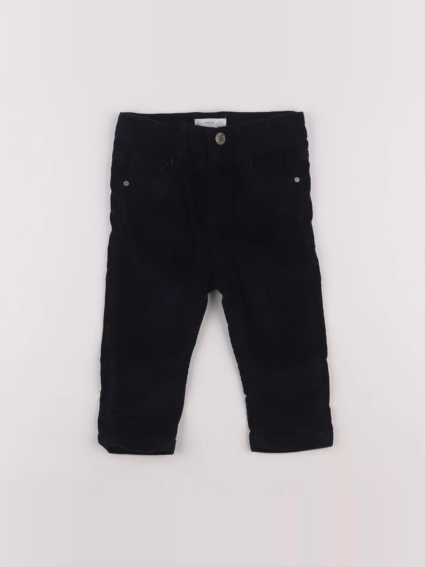 Mango - pantalon bleu - 9/12 mois