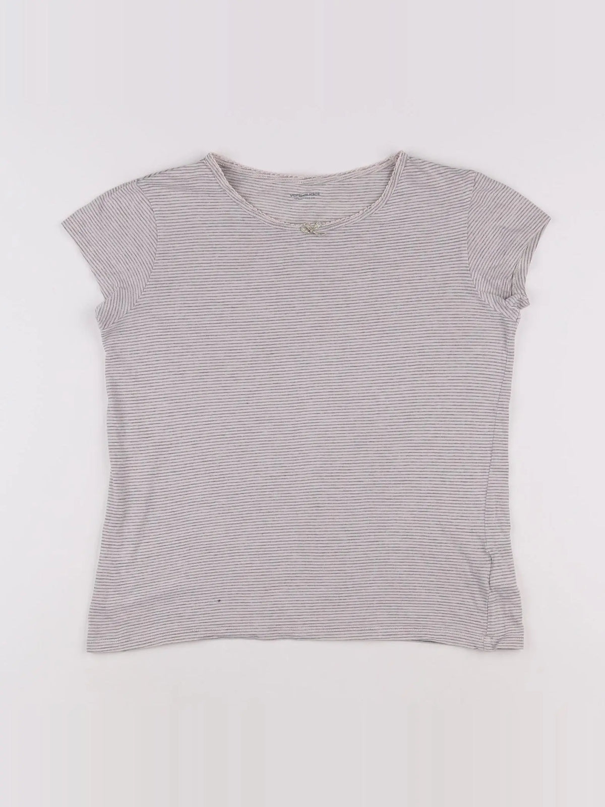 Vertbaudet - maillot de corps gris - 12 ans