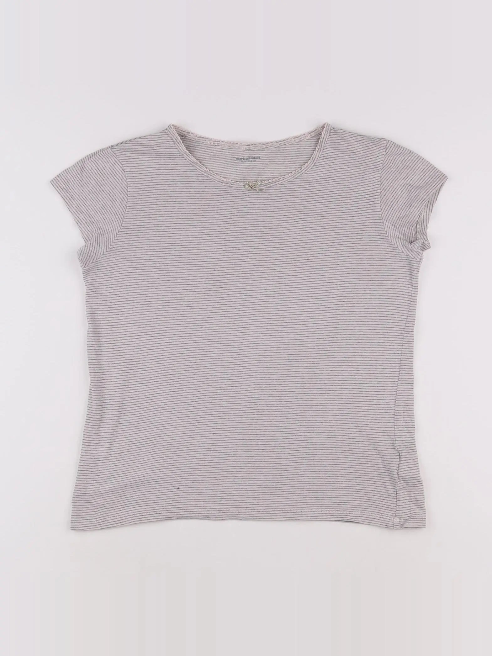 Vertbaudet - maillot de corps gris - 12 ans