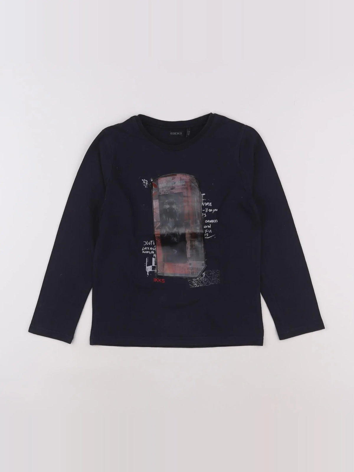 IKKS - tee-shirt bleu - 5 ans
