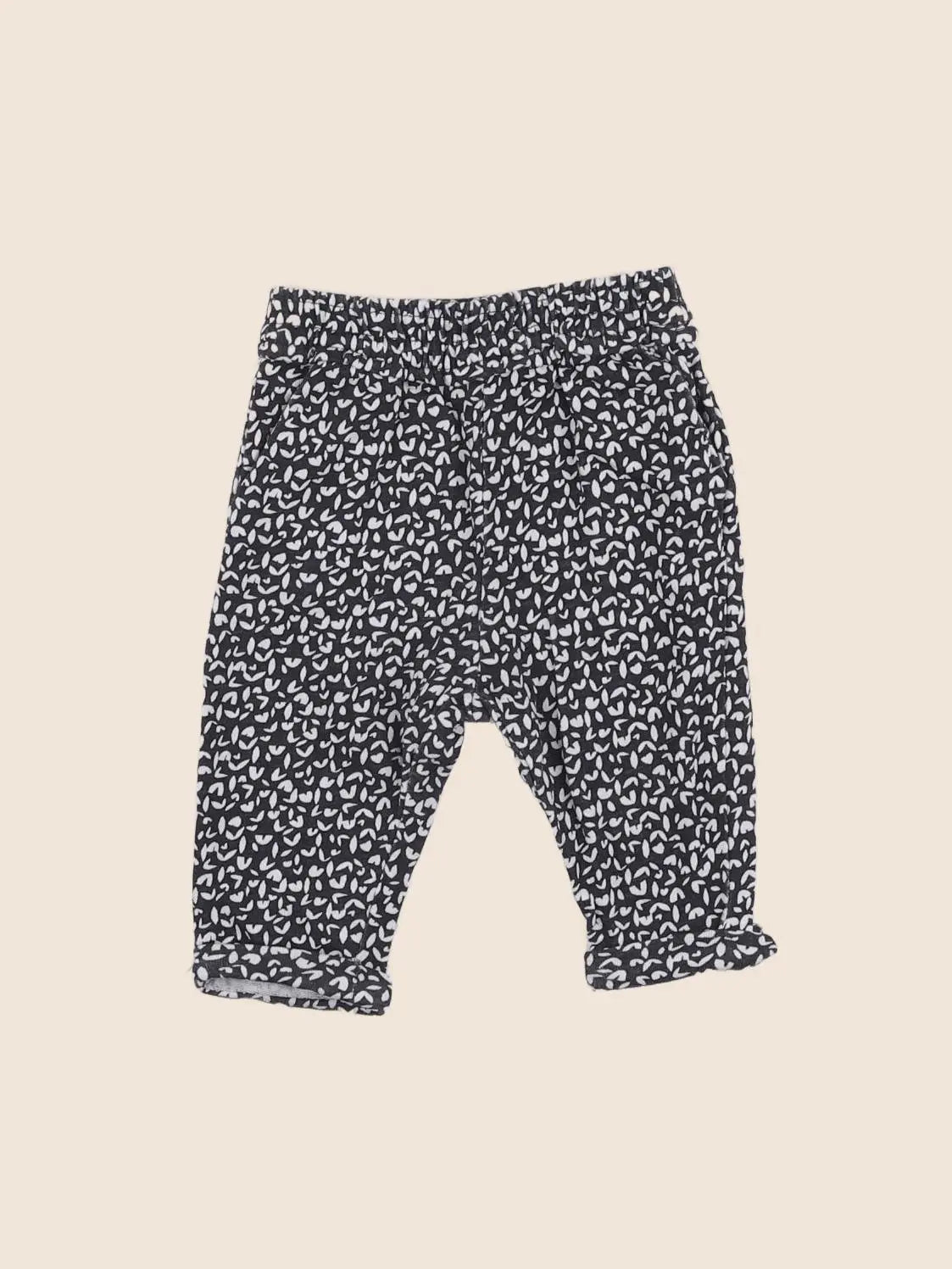 Vertbaudet - pantalon noir - 6 mois
