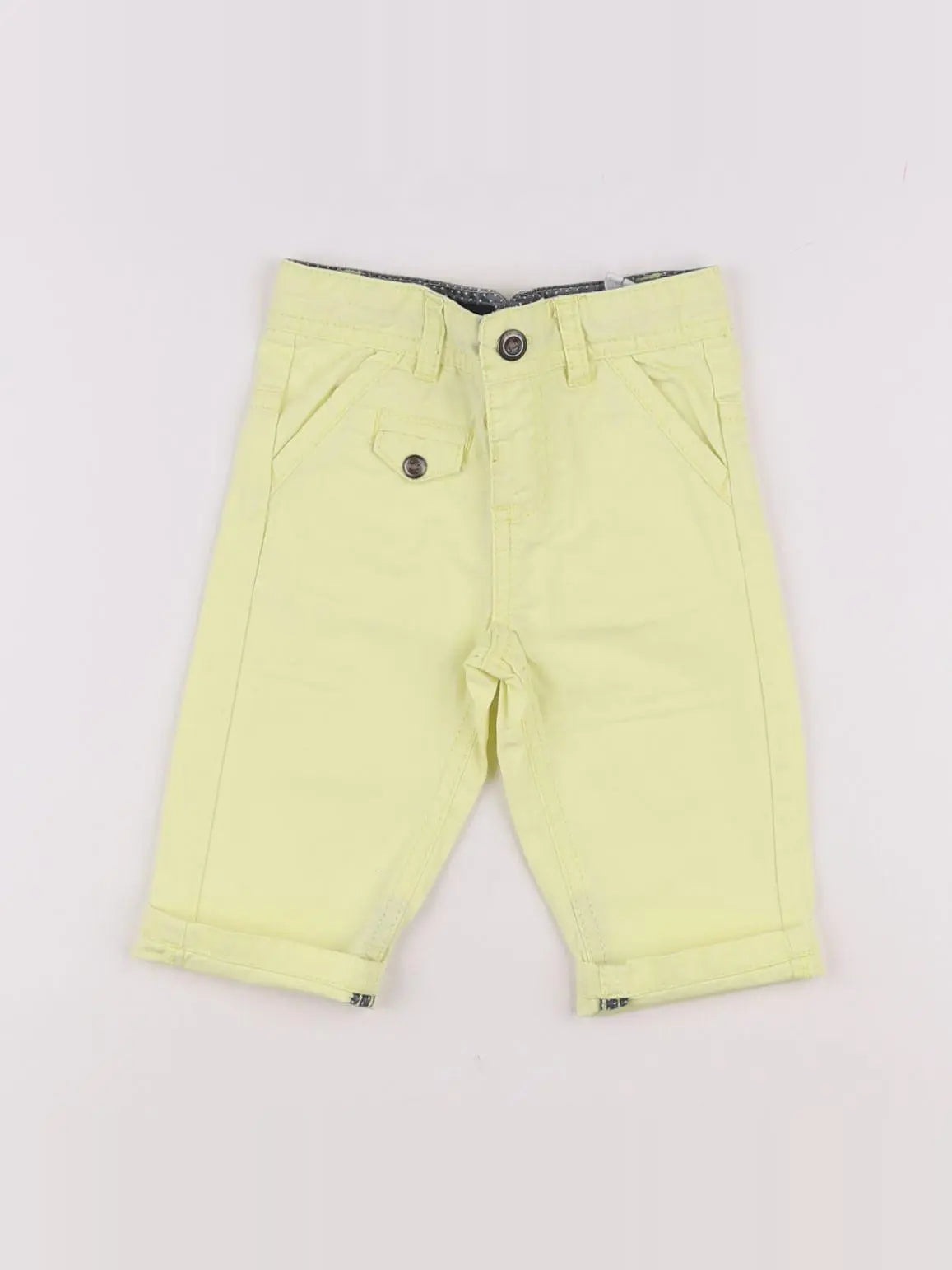 Tape à l'oeil - pantalon jaune - 12 mois